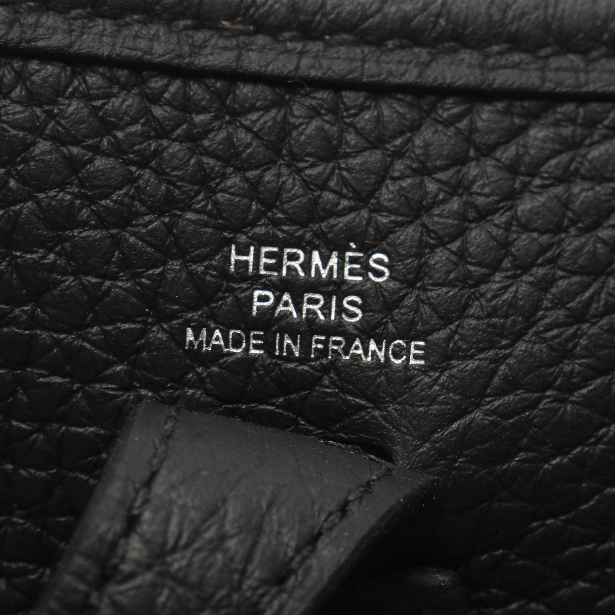 Hermes Hermes Evelyn Tpm Amazon Shoulder Bag Clemence Leather Black Silver Hardware K Stamp Size ONE SIZE - 4 Thumbnail