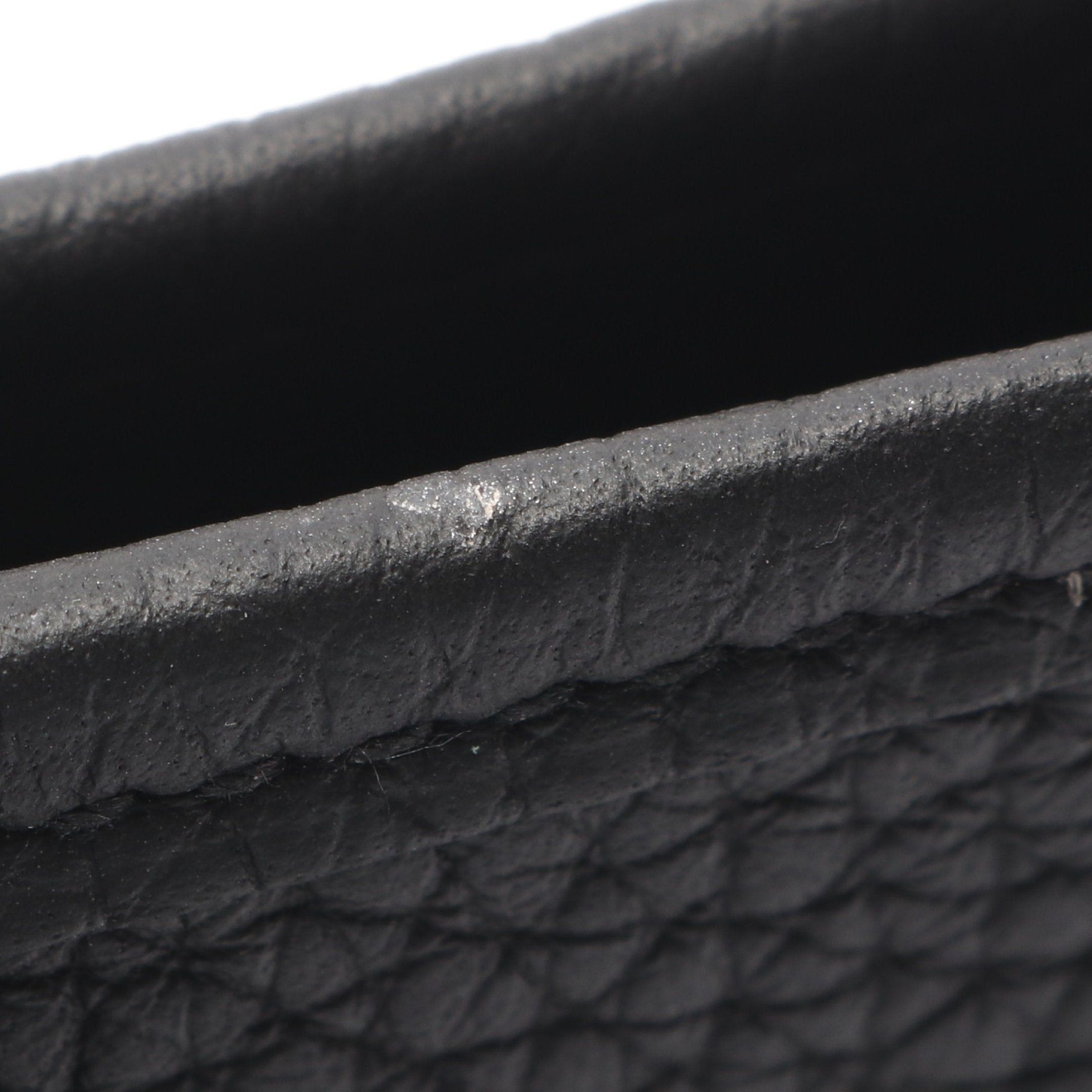 Hermes Hermes Evelyn Tpm Amazon Shoulder Bag Clemence Leather Black Silver Hardware K Stamp Size ONE SIZE - 6 Thumbnail