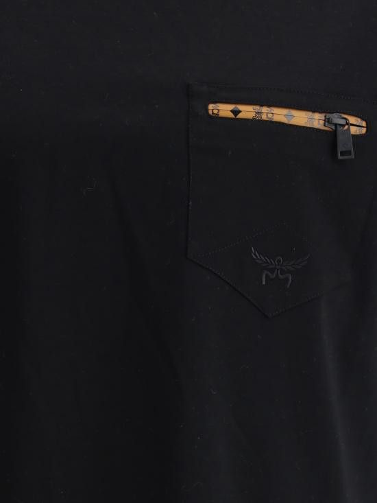 MCM MCM Men T-Shirts MHTFSMM05 BK BLACK Size US S / EU 44-46 / 1 - 3 Thumbnail