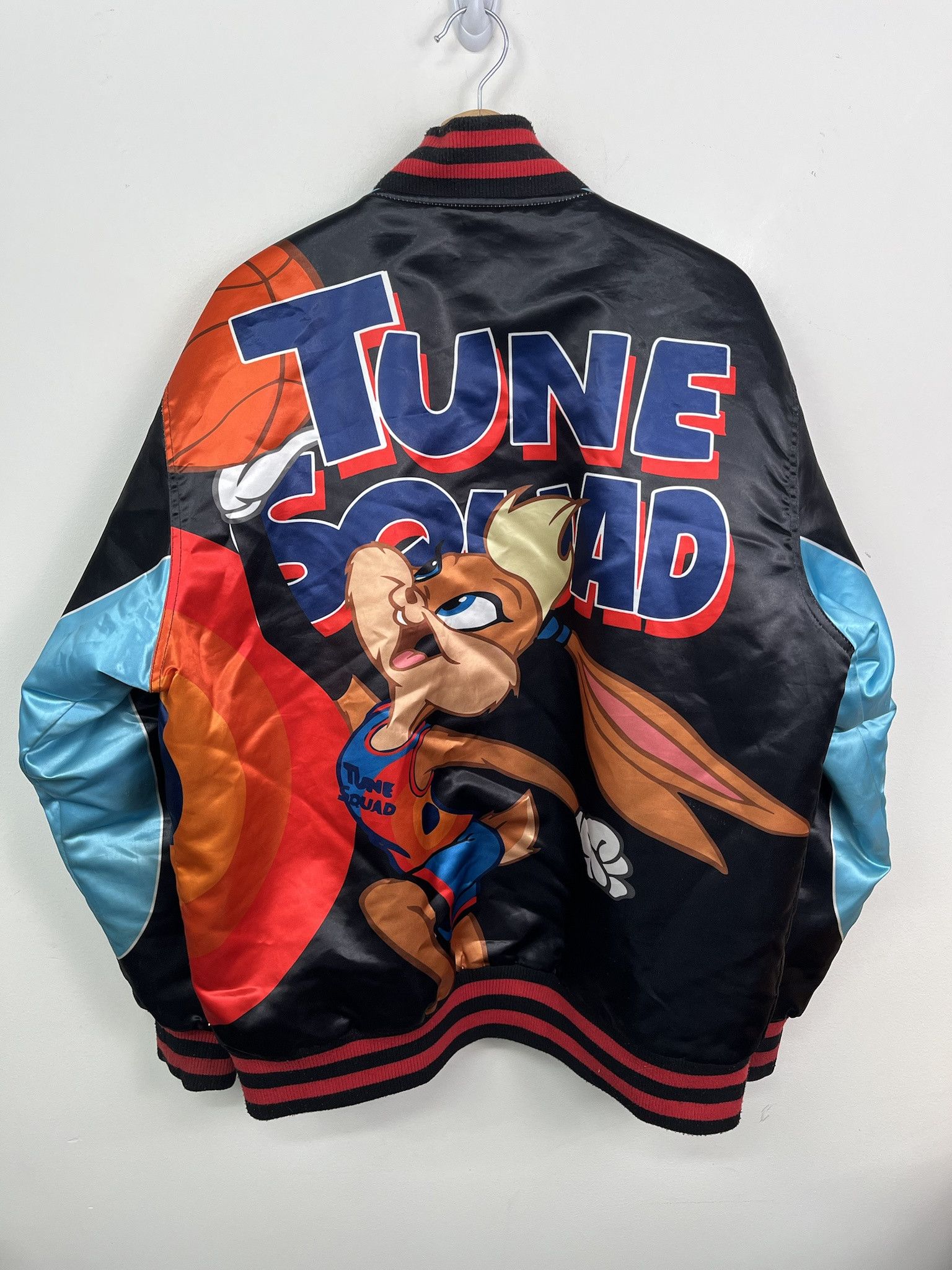 Jam × Vintage Vintage Lola Bunny Space Jam Tune Squad Headgear Classics Satin Jacket Size XL Size US XL / EU 56 / 4 - 3 Thumbnail
