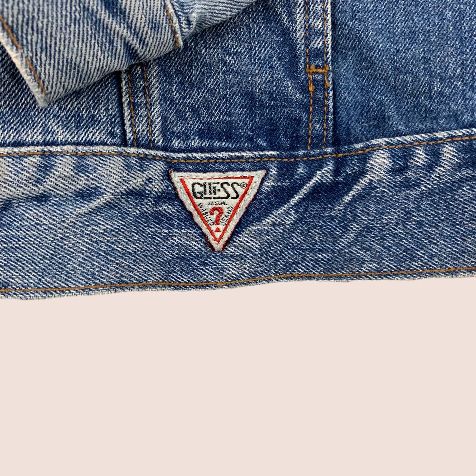 Guess Vintage Guess Jean Jacket Size US L / EU 52-54 / 3 - 3 Thumbnail