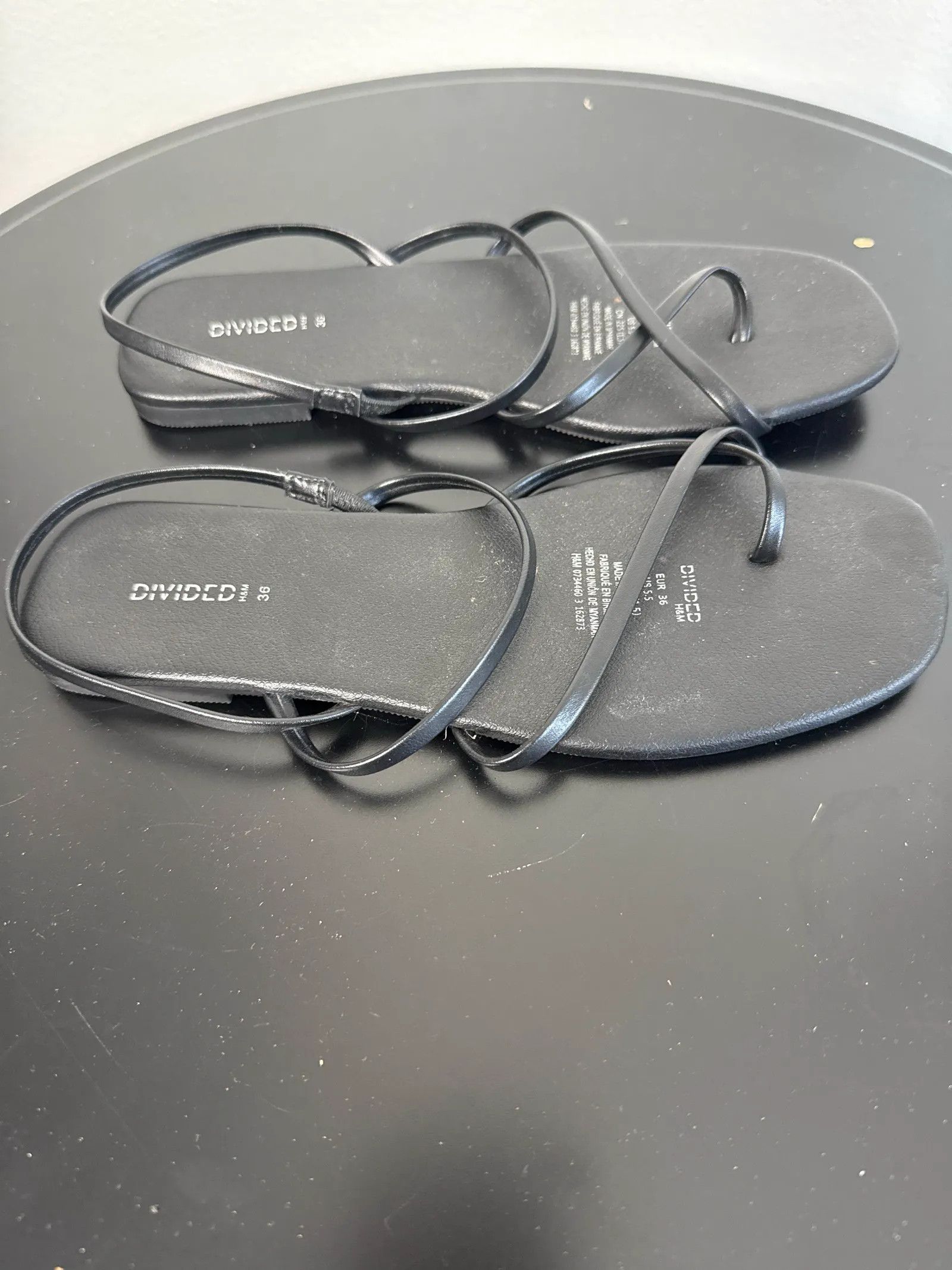 Divided Divided Sandals Size US 6 / IT 36 - 2 Thumbnail