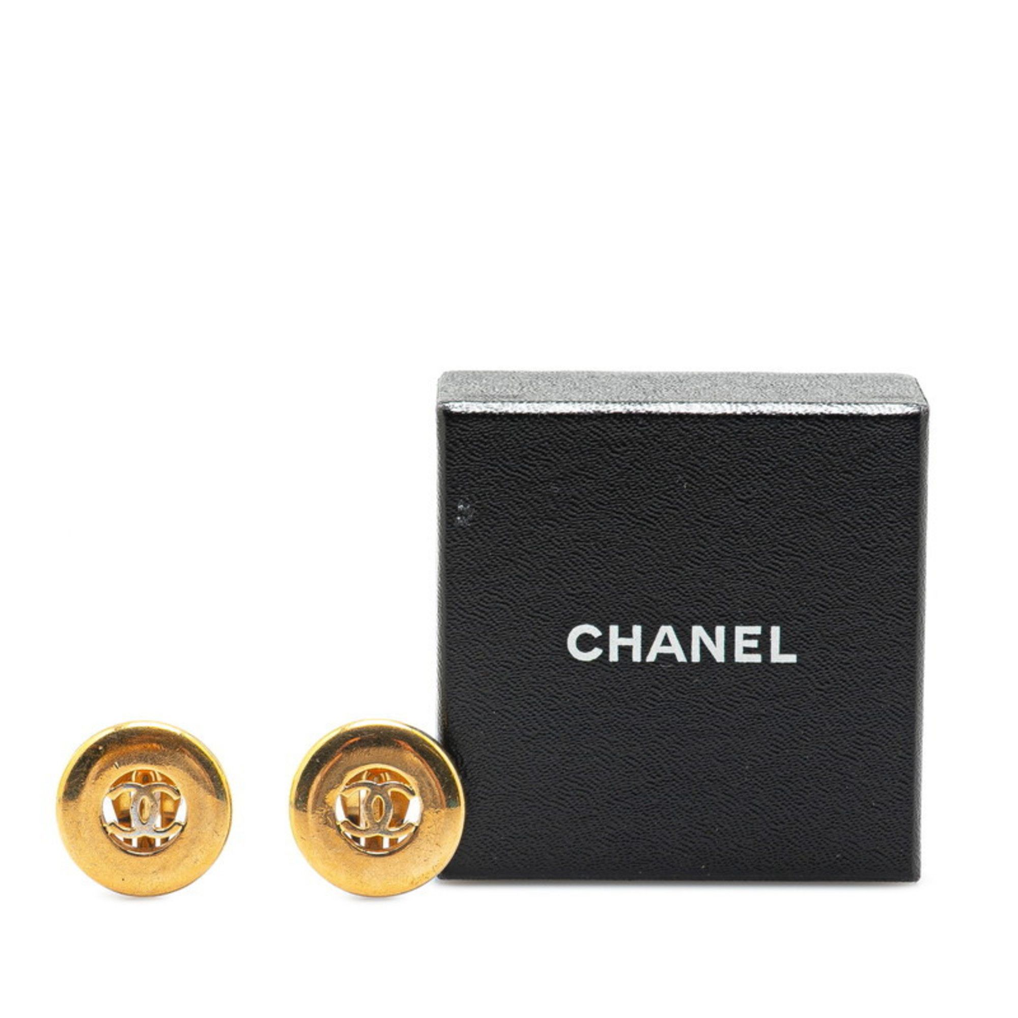 Chanel Chanel Coco Mark earring Size ONE SIZE - 4 Thumbnail