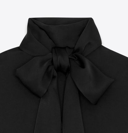 Saint Laurent Paris blouse in crepe satin Size XS / US 0-2 / IT 36-38 - 5 Thumbnail