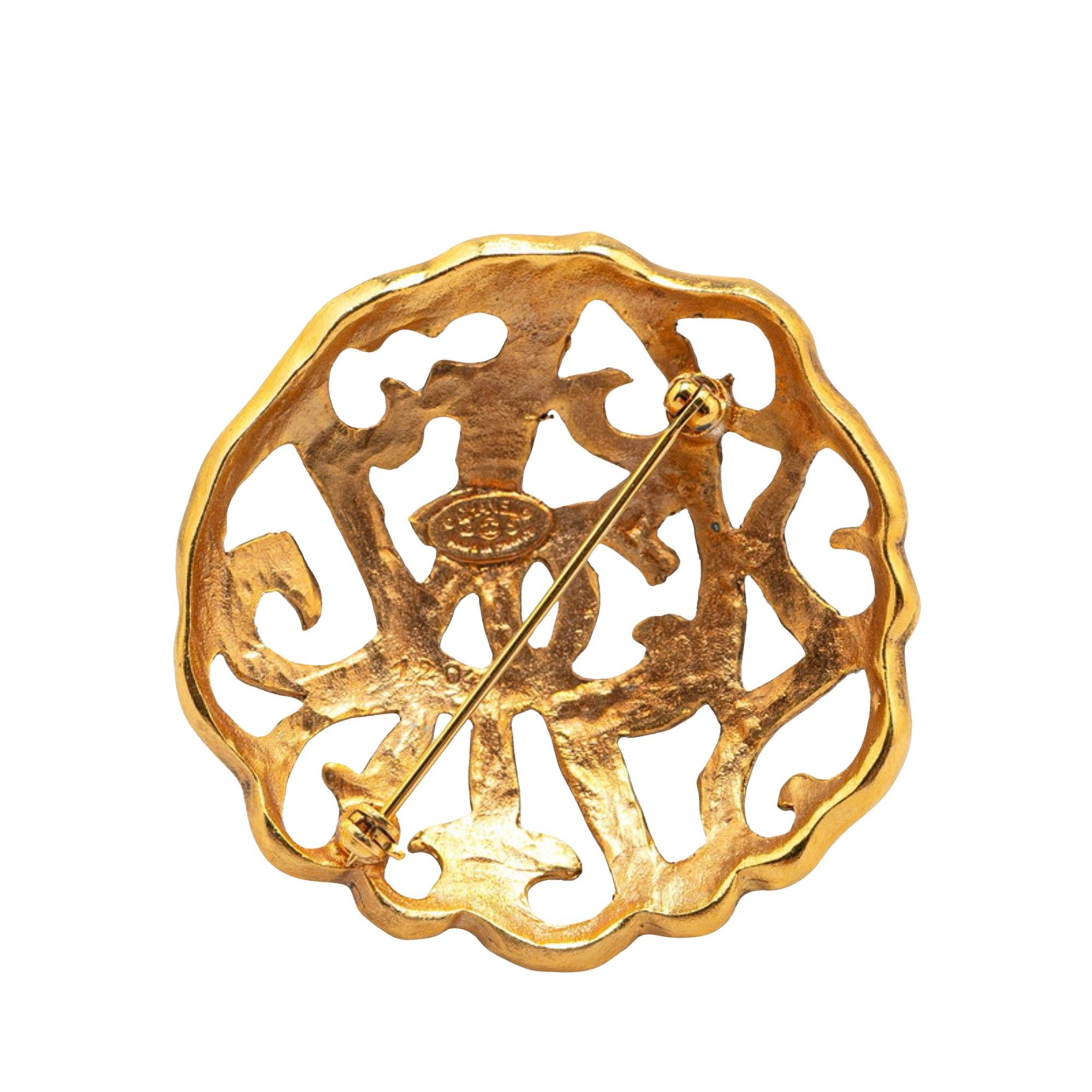 Chanel Chanel Coco Mark brooch Size ONE SIZE - 2 Thumbnail