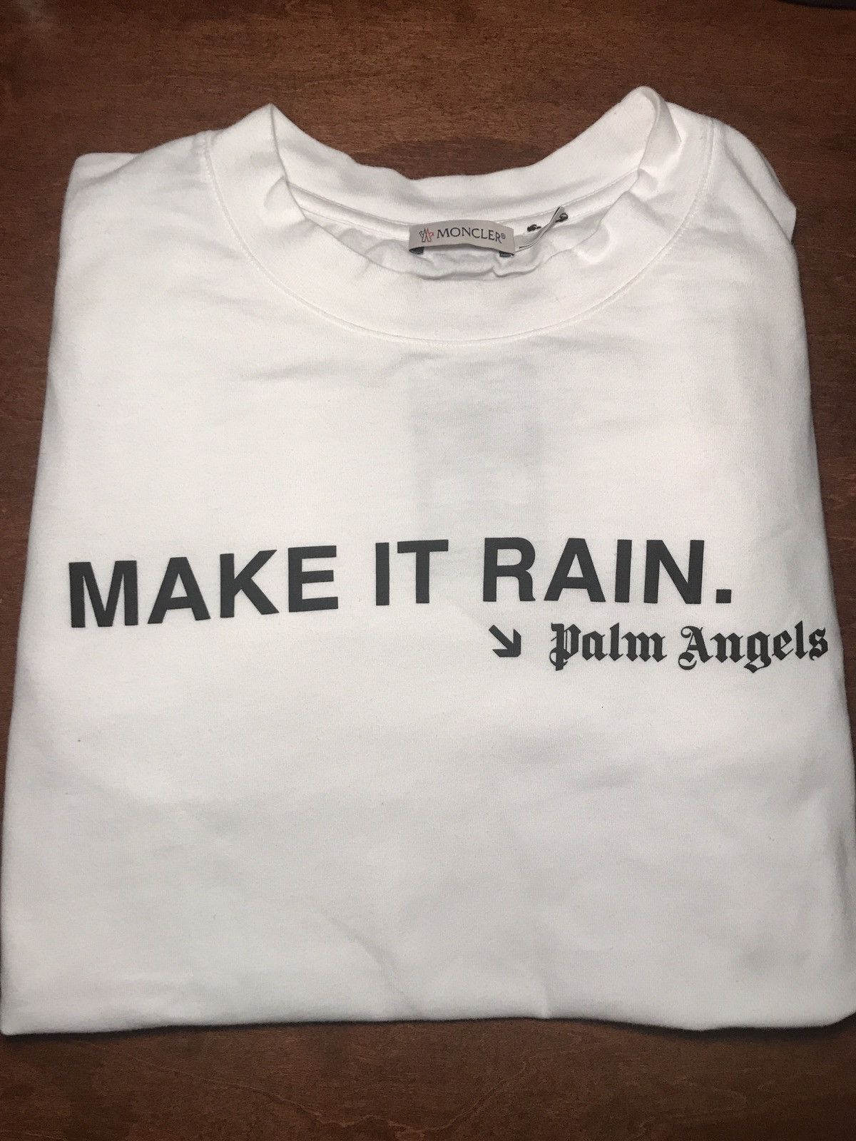 Palm angels make it rain sale t shirt