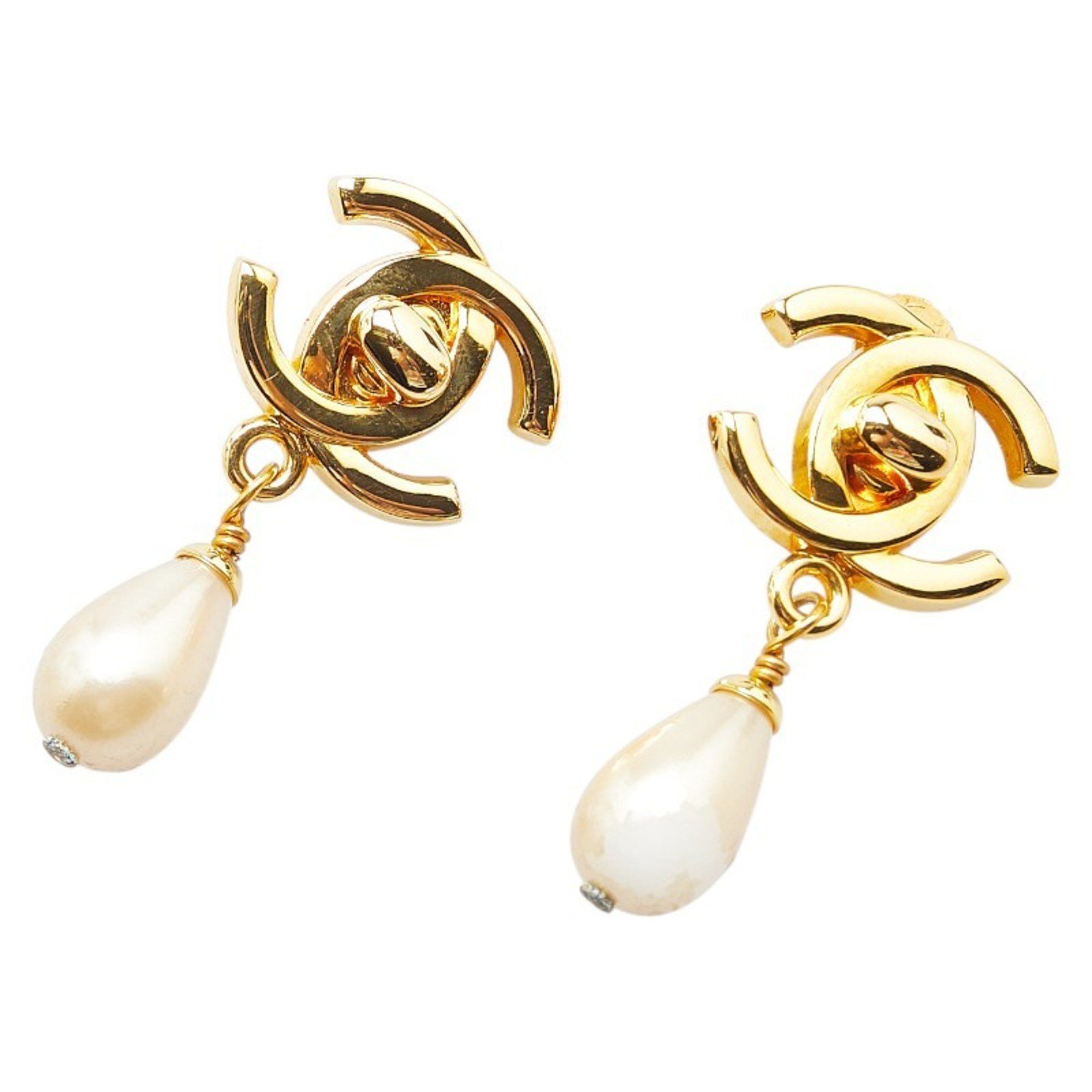 Chanel Chanel Coco Mark earring Size ONE SIZE - 3 Thumbnail