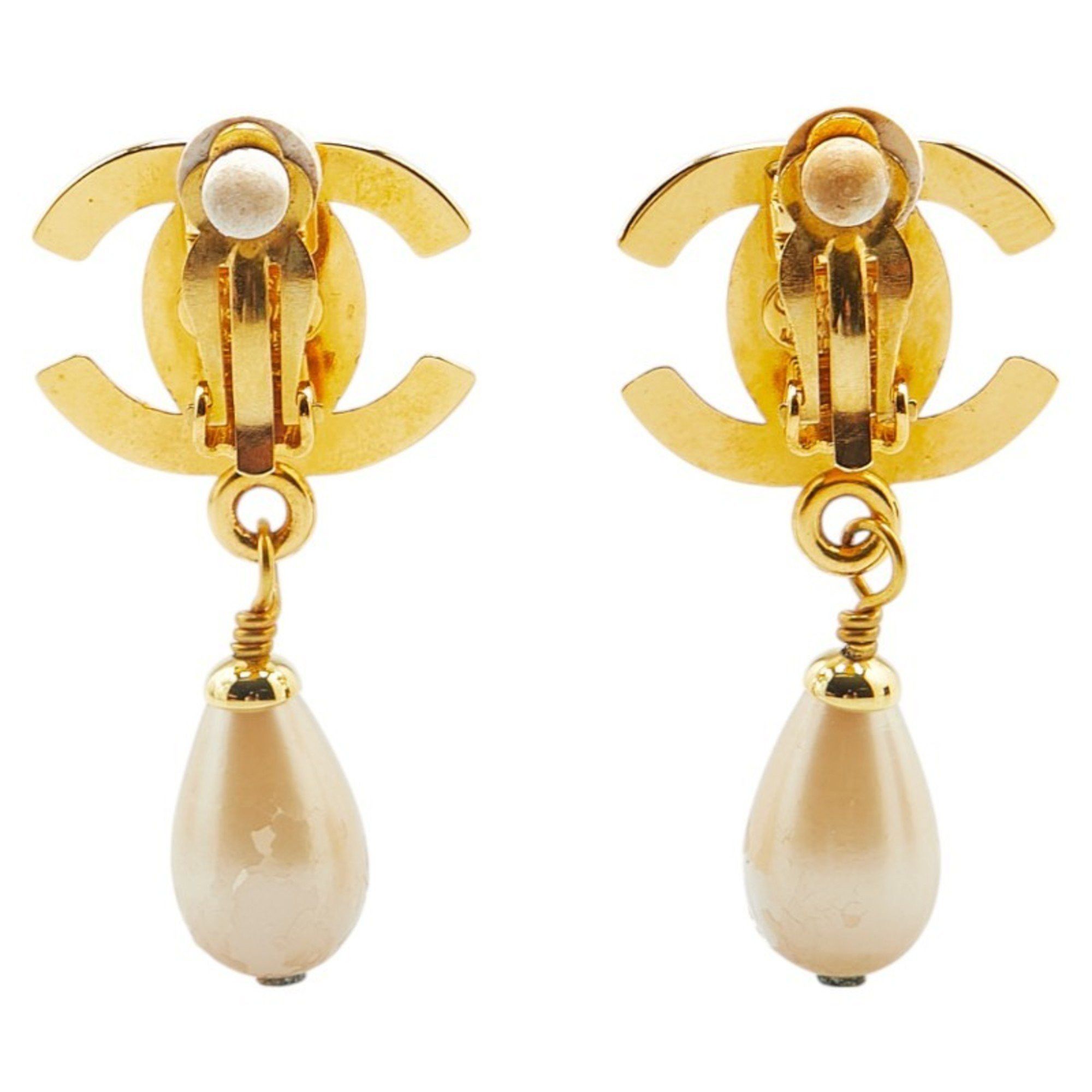 Chanel Chanel Coco Mark earring Size ONE SIZE - 2 Thumbnail