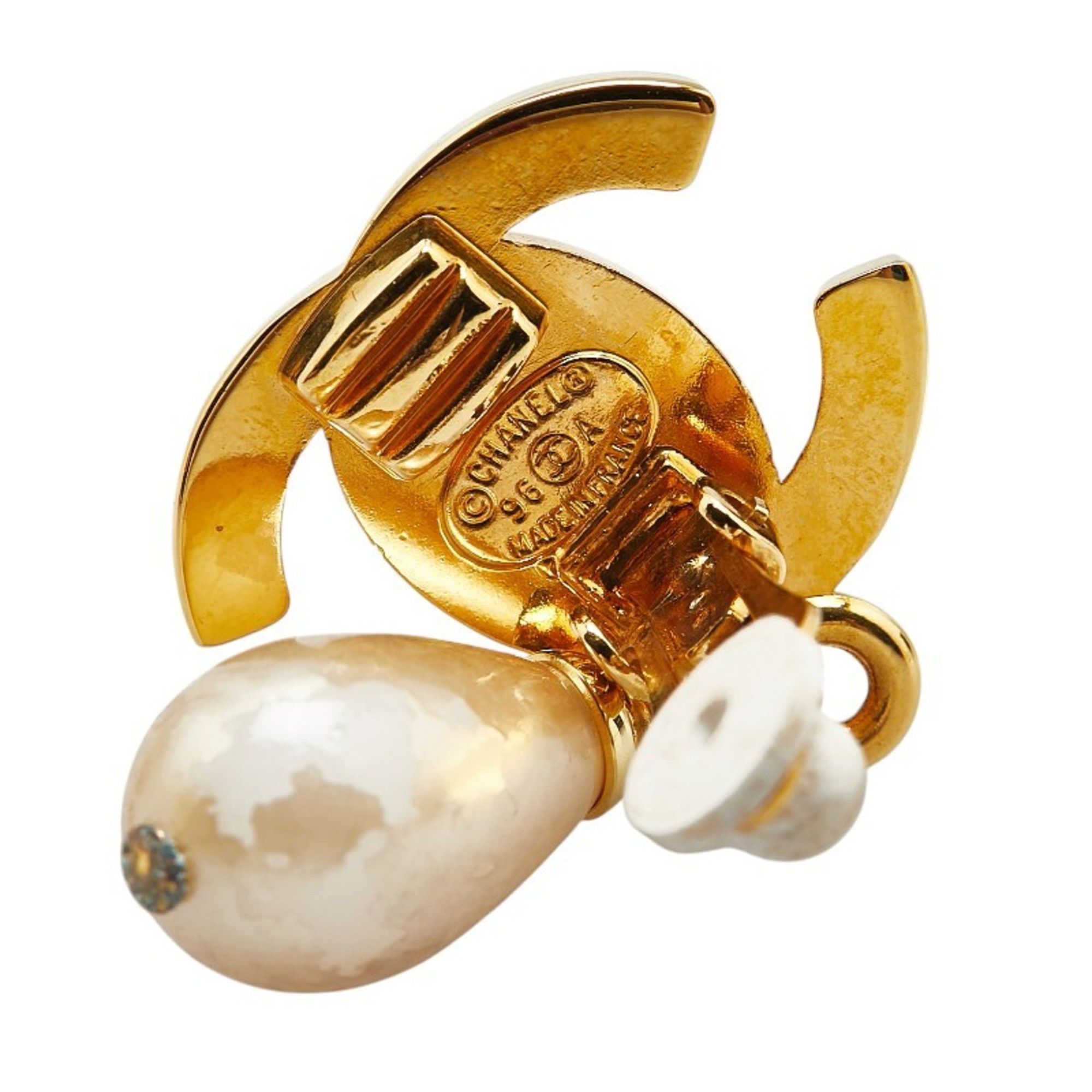 Chanel Chanel Coco Mark earring Size ONE SIZE - 4 Thumbnail
