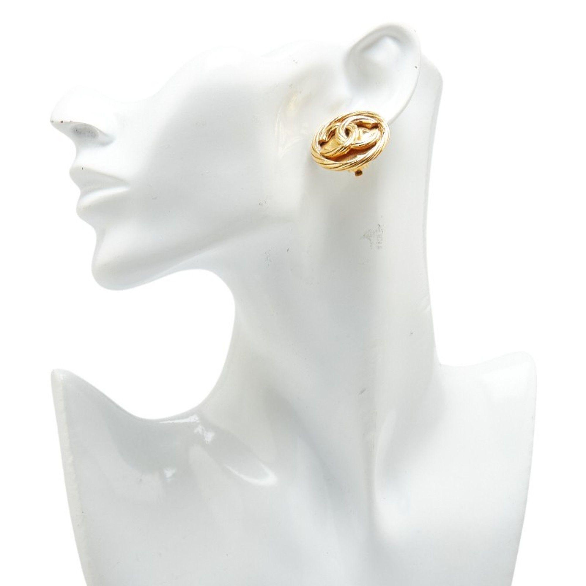 Chanel Chanel Coco Mark earring Size ONE SIZE - 6 Thumbnail