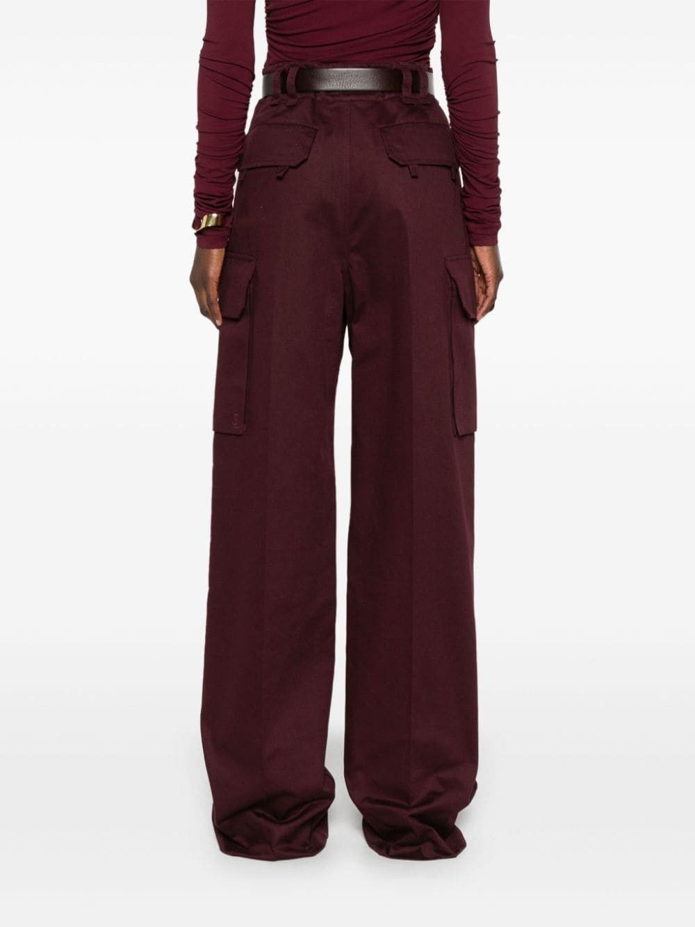 Saint Laurent Paris Cassandre cargo pants in cotton gabardine Size 26" / US 2 / IT 38 - 3 Thumbnail