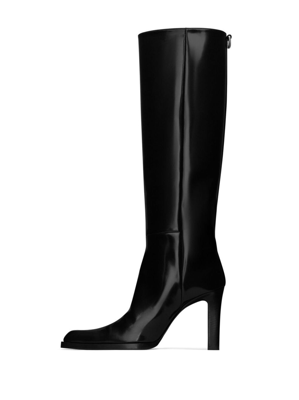 Saint Laurent Paris Nina 110mm high boots in glazed calfskin Size US 5 / IT 35 - 5 Thumbnail