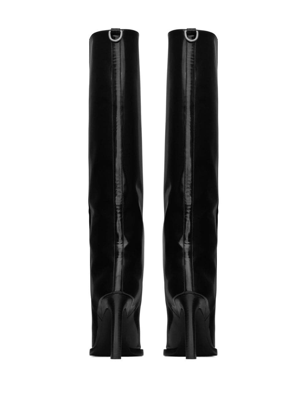 Saint Laurent Paris Nina 110mm high boots in glazed calfskin Size US 6 / IT 36 - 3 Thumbnail