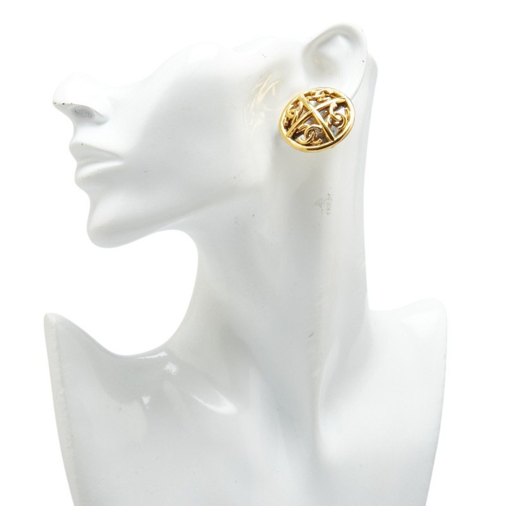 Chanel Chanel Coco Mark earring Size ONE SIZE - 6 Thumbnail