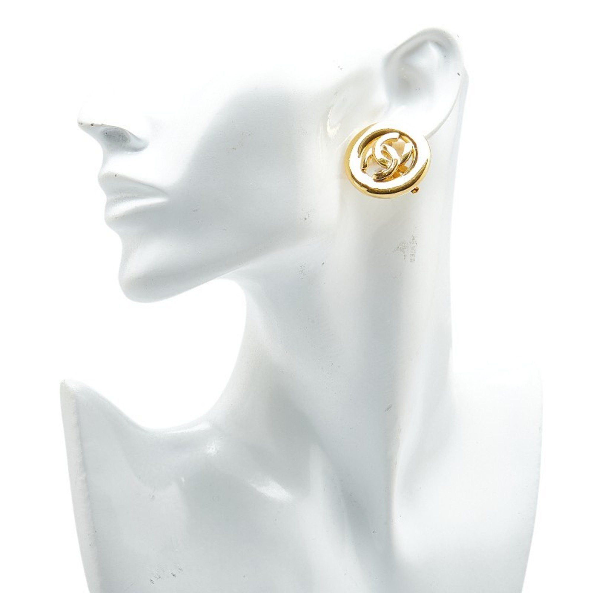 Chanel Chanel Coco Mark earring Size ONE SIZE - 5 Thumbnail