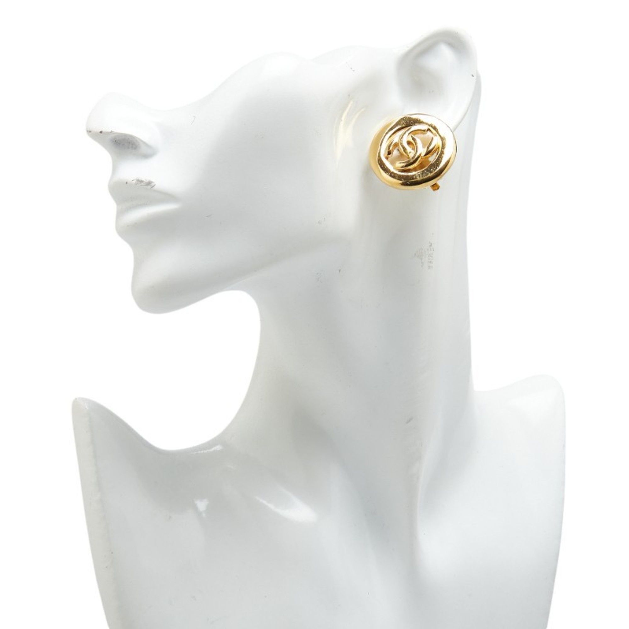 Chanel Chanel Coco Mark earring Size ONE SIZE - 5 Thumbnail