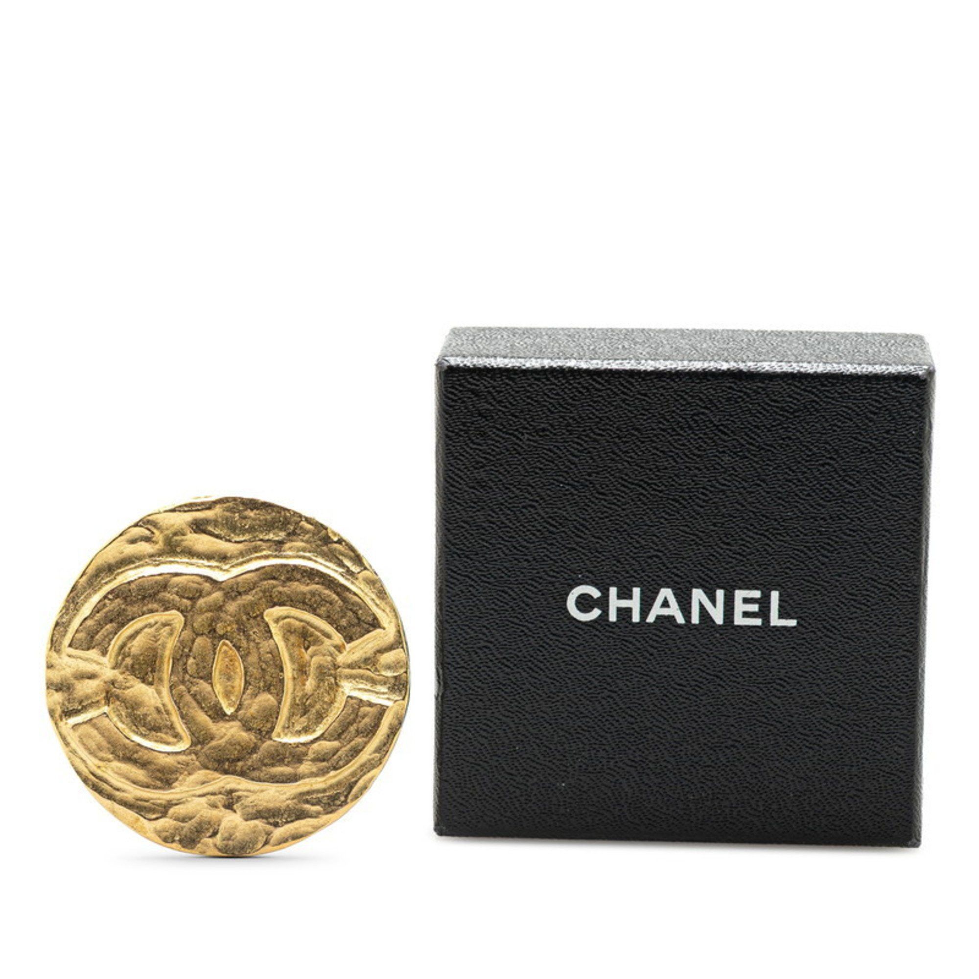 Chanel Chanel Logo CC brooch Size ONE SIZE - 4 Thumbnail
