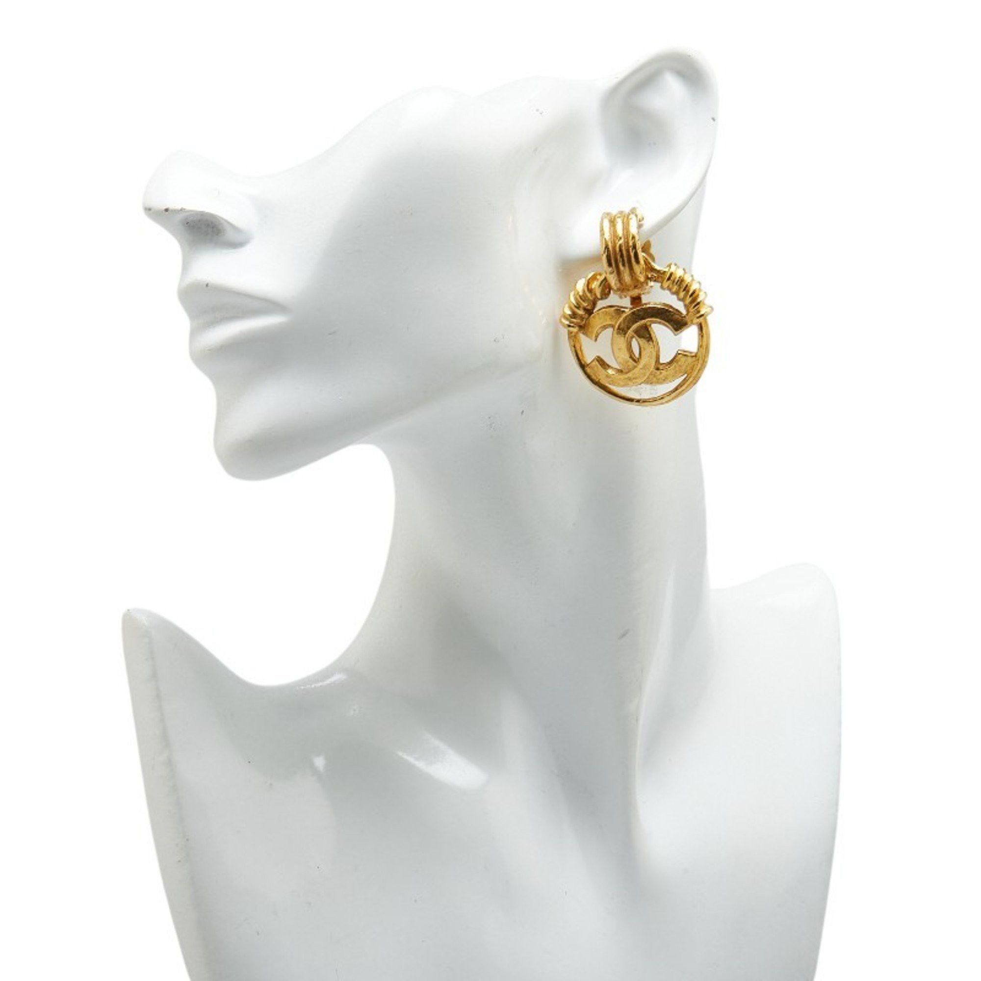 Chanel Chanel Coco Mark earring Size ONE SIZE - 5 Thumbnail