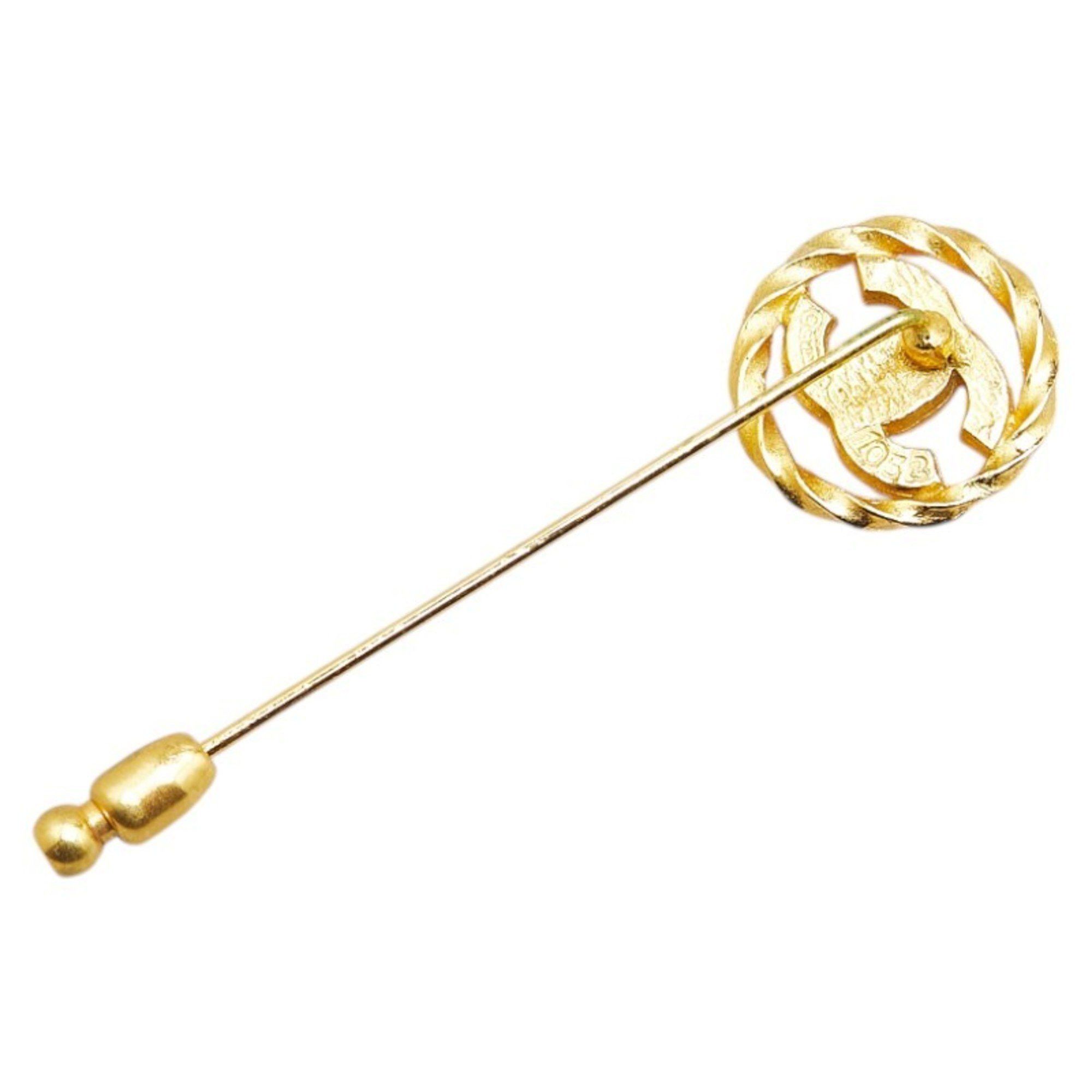 Chanel Chanel Coco Mark brooch Size ONE SIZE - 2 Thumbnail