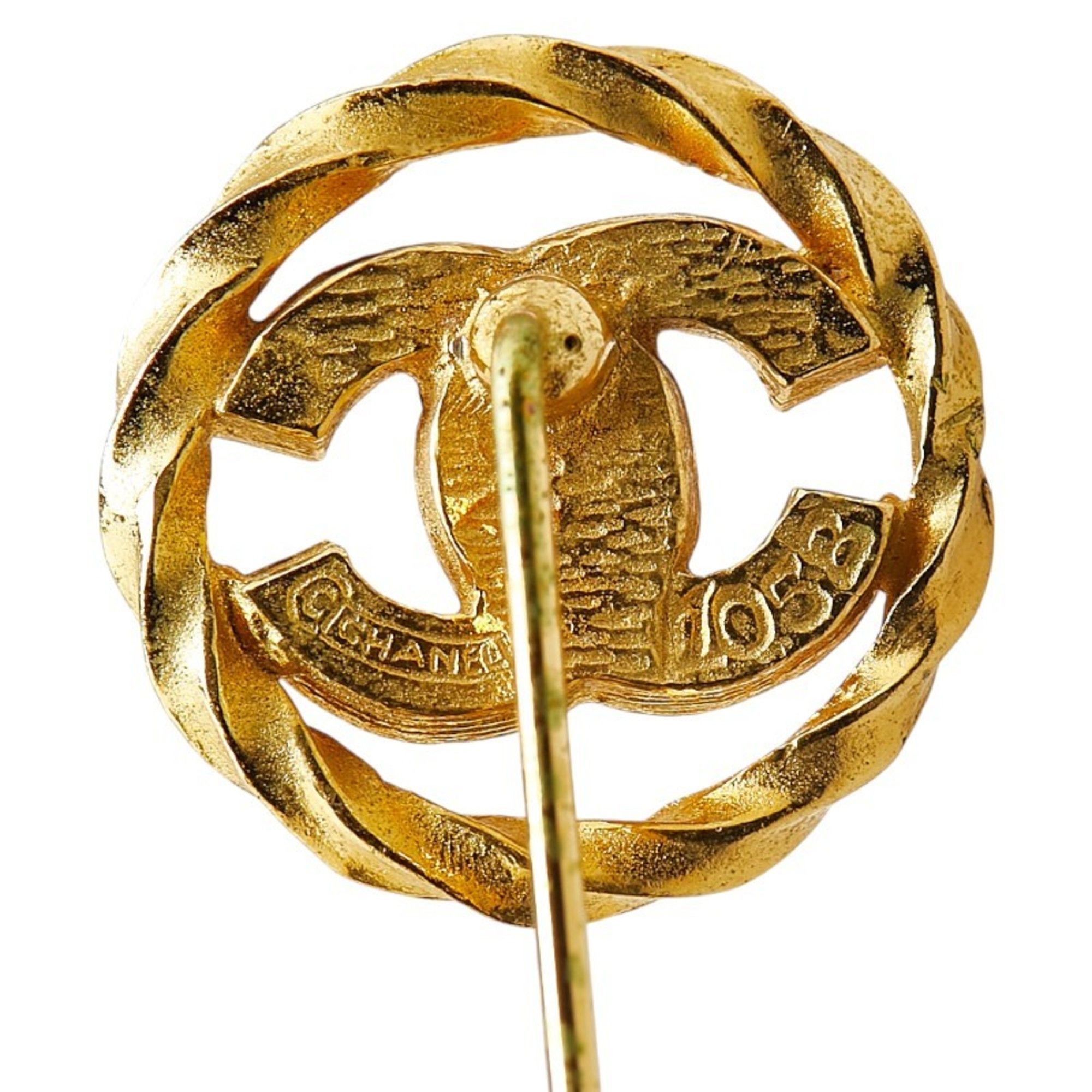 Chanel Chanel Coco Mark brooch Size ONE SIZE - 3 Thumbnail
