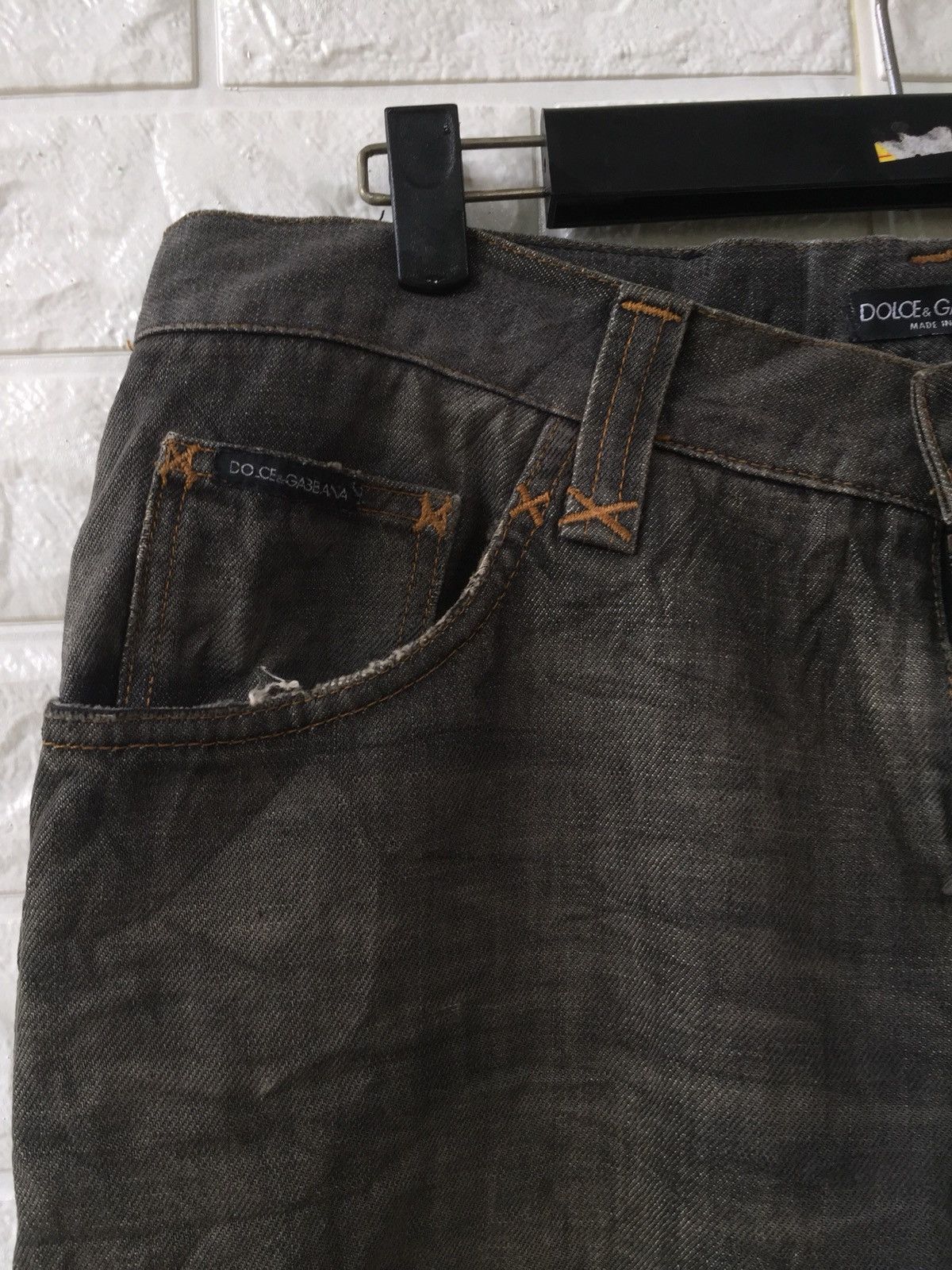Dolce & Gabbana Dolce & Gabanna Jeans Black Colour Size US 34 / EU 50 - 5 Thumbnail