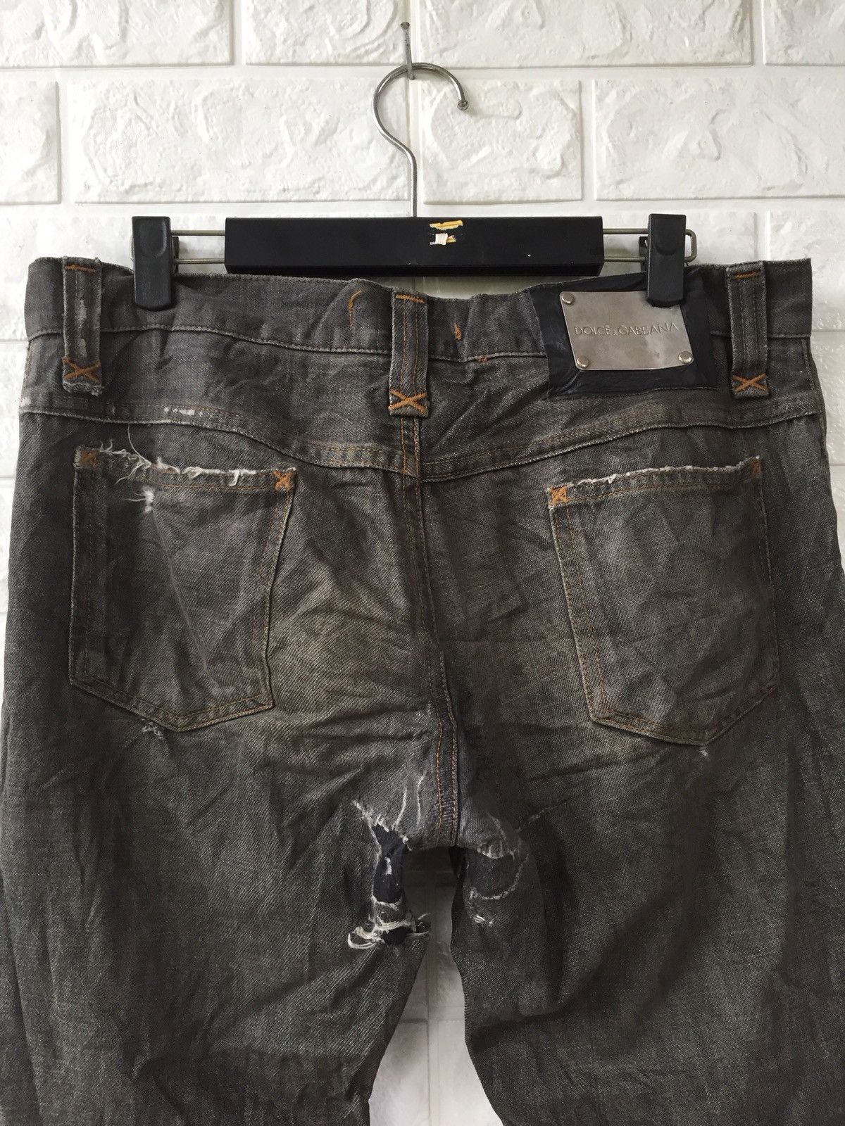 Dolce & Gabbana Dolce & Gabanna Jeans Black Colour Size US 34 / EU 50 - 8 Thumbnail