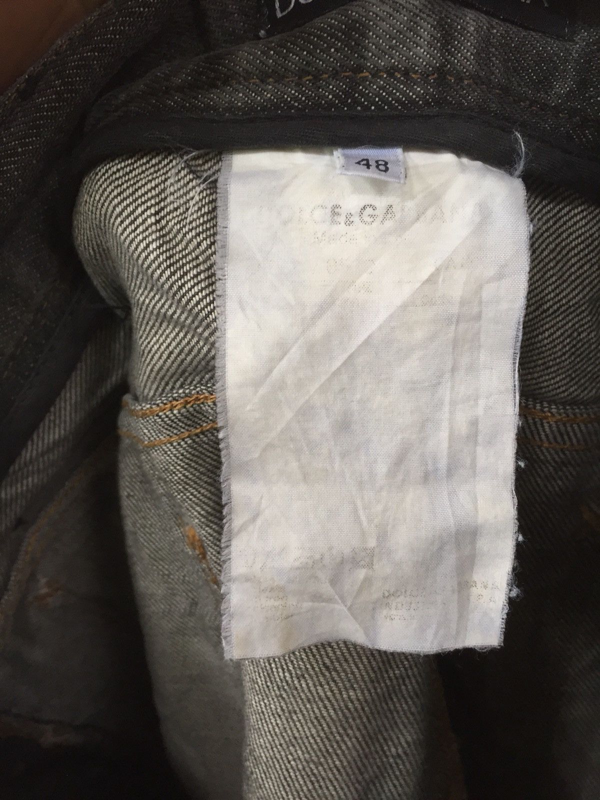 Dolce & Gabbana Dolce & Gabanna Jeans Black Colour Size US 34 / EU 50 - 14 Thumbnail