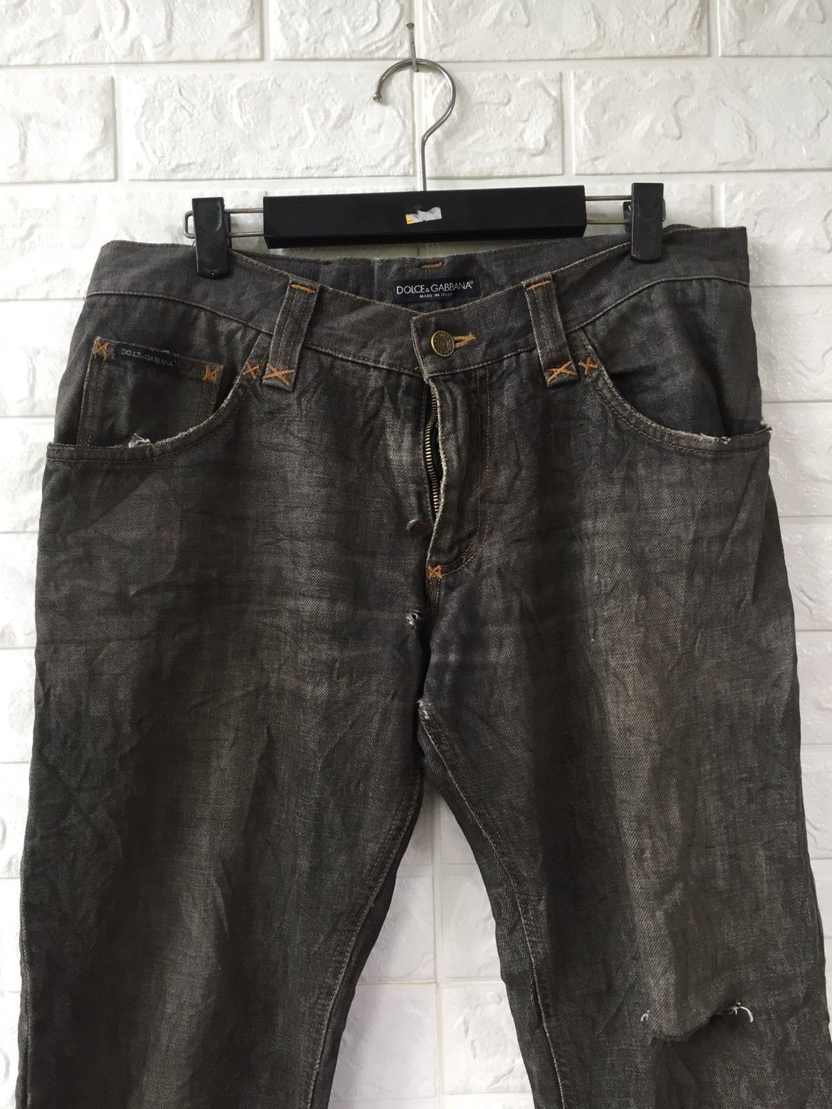Dolce & Gabbana Dolce & Gabanna Jeans Black Colour Size US 34 / EU 50 - 2 Thumbnail
