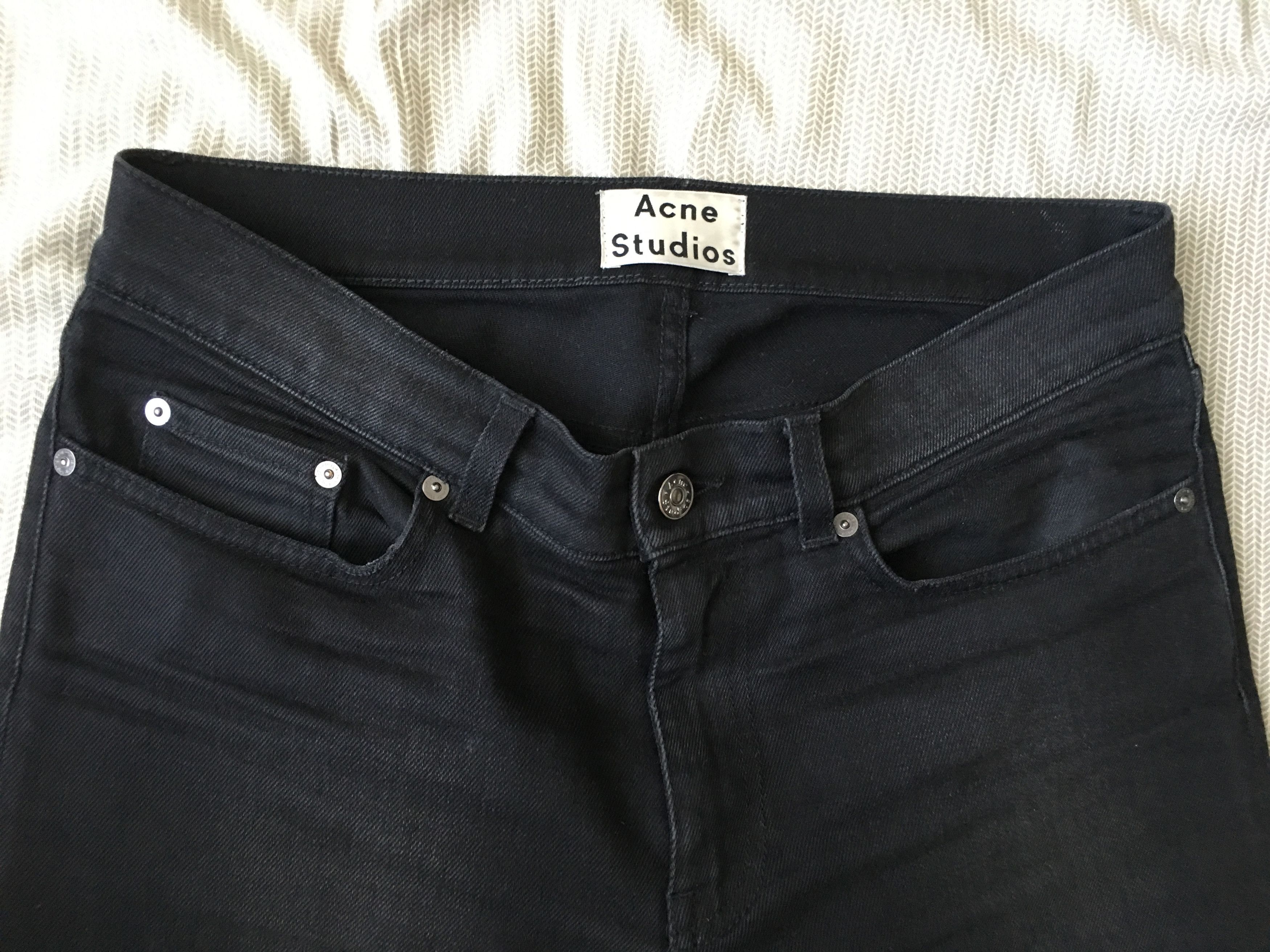 Acne Studios Thin Carbon Skinny Jeans Size US 29 - 3 Thumbnail