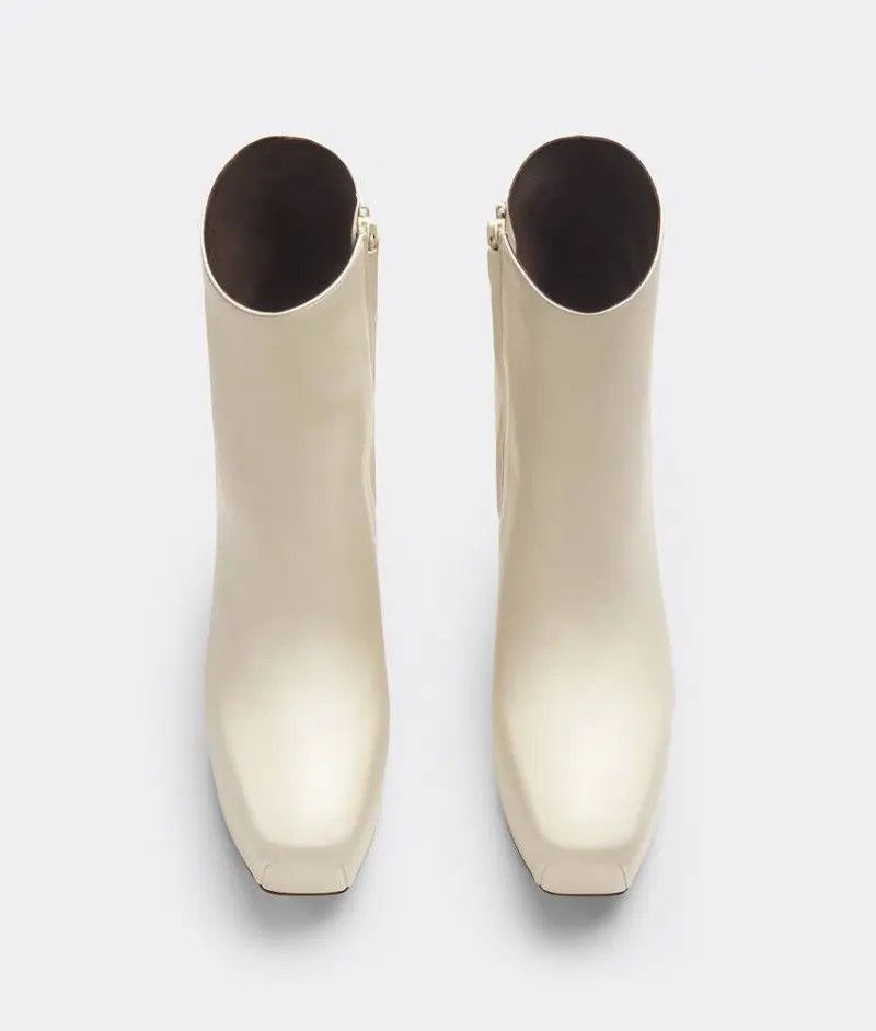 Bottega Veneta Mostra Ankle Boots in Beige Size US 8 / IT 38 - 4 Thumbnail