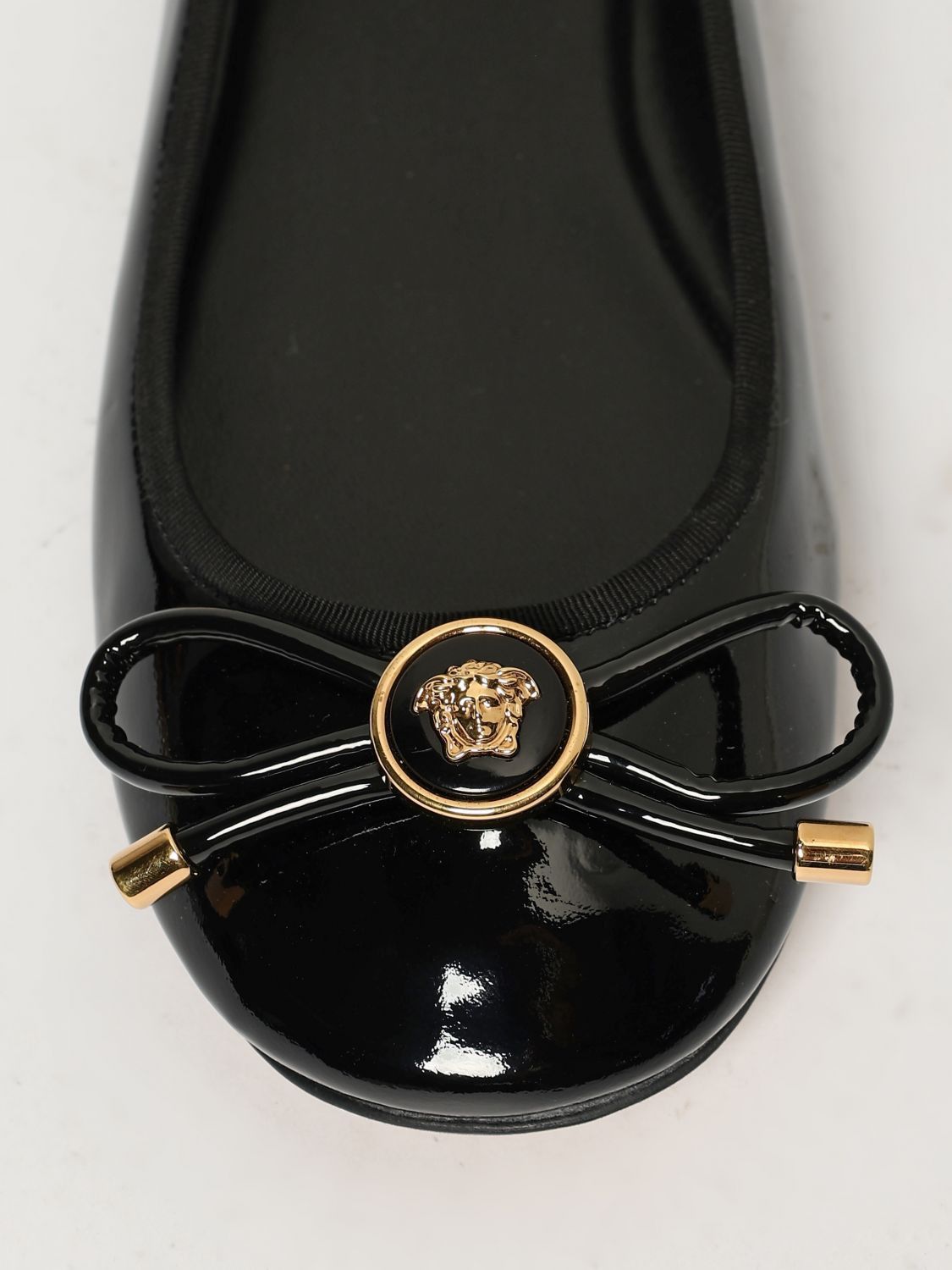 Versace Versace Ballet Flats Woman Black Size US 6.5 / IT 36.5 - 4 Thumbnail