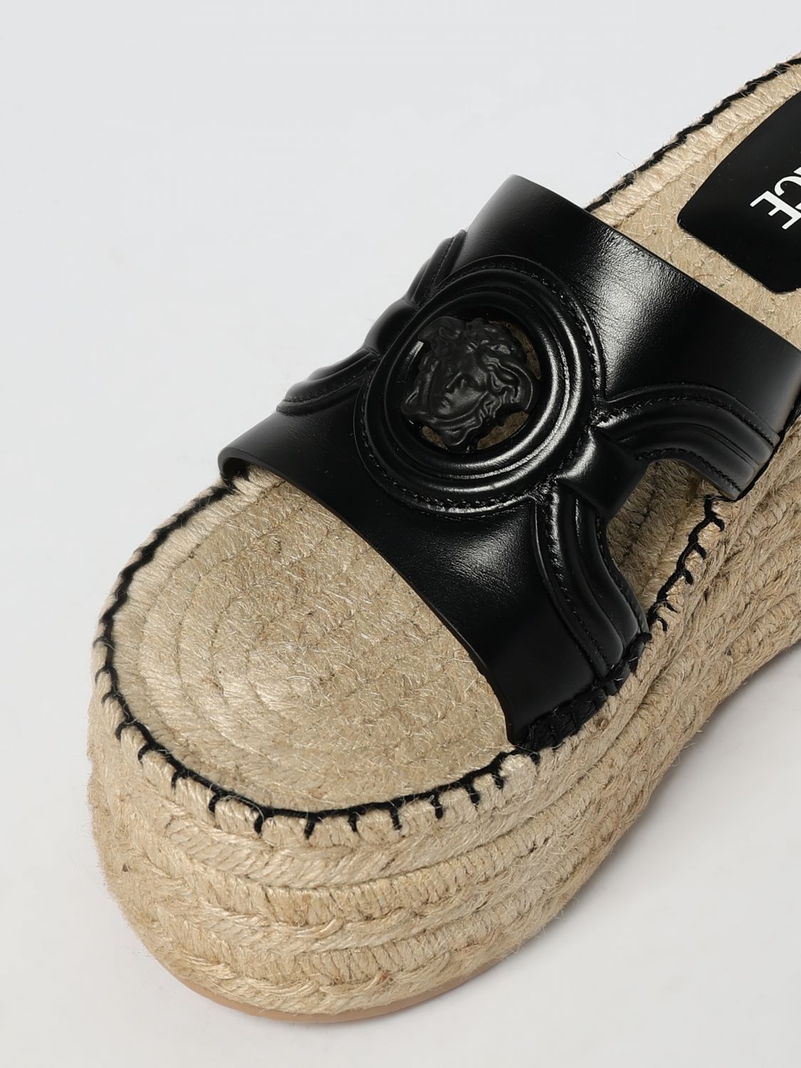 Versace Versace Espadrilles Woman Black Size US 10 / IT 40 - 4 Thumbnail