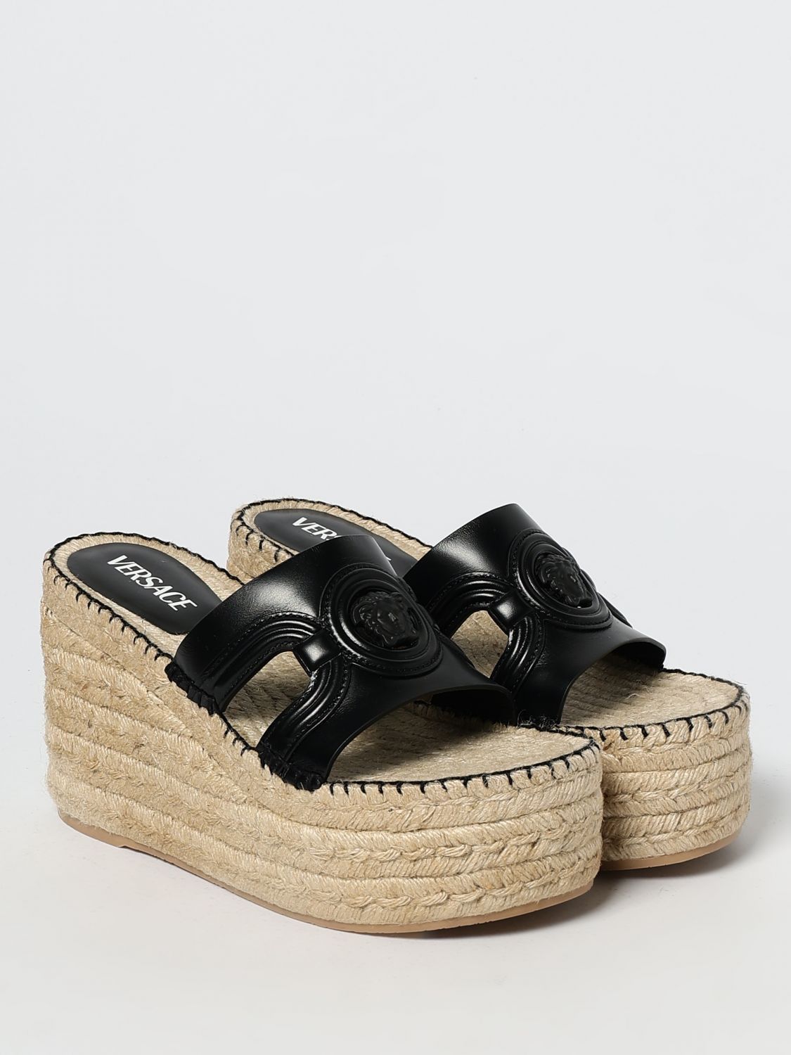 Versace Versace Espadrilles Woman Black Size US 10 / IT 40 - 2 Thumbnail