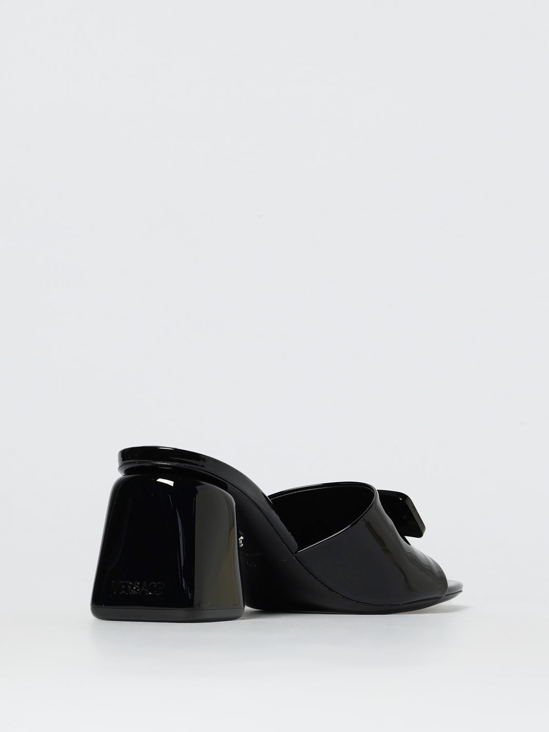 Versace Versace Heeled Sandal Woman Black Size US 7.5 / IT 37.5 - 3 Thumbnail