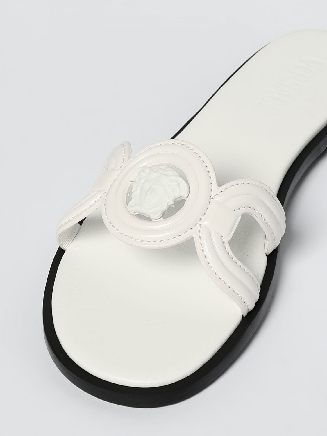 Versace Versace Heeled Sandal Woman White Size US 6 / IT 36 - 4 Thumbnail