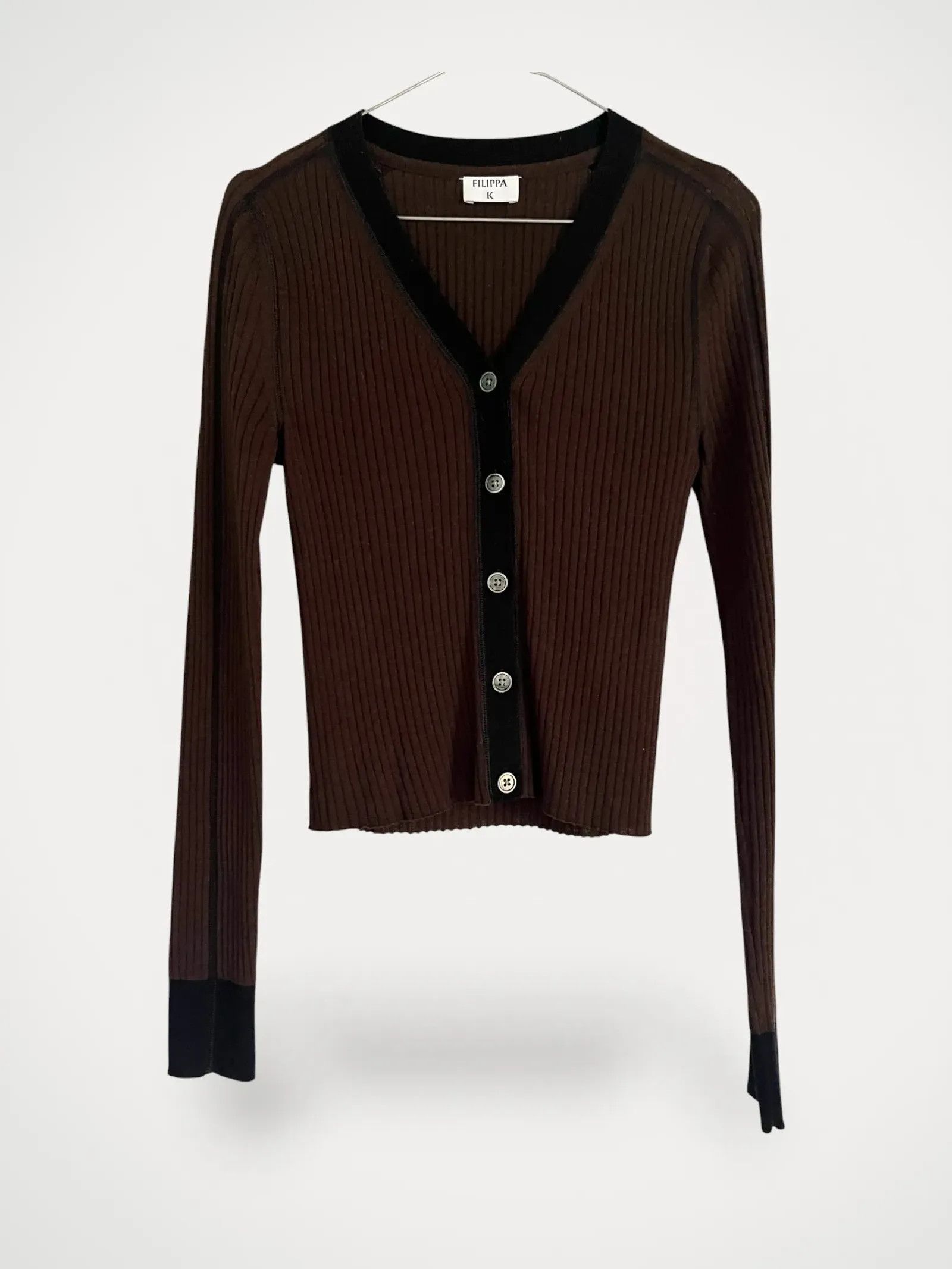 Filippa K Filippa K Light Rib Cardigan Cardigan Size S / US 4 / IT 40 - 2 Thumbnail