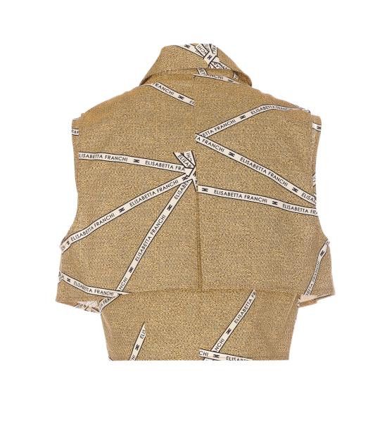 Elisabetta Franchi ELISABETTA FRANCHI Women Shirts CA12552E2 BE1 Beige Size XS / US 0-2 / IT 36-38 - 2 Thumbnail