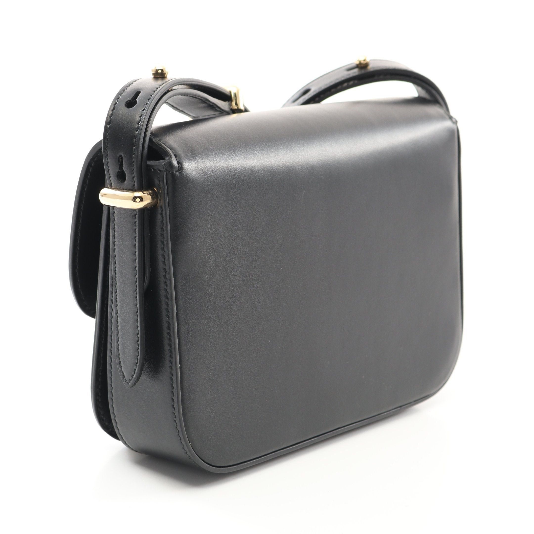 Prada Prada Soft Calf Shoulder Bag Leather Black Size ONE SIZE - 2 Thumbnail