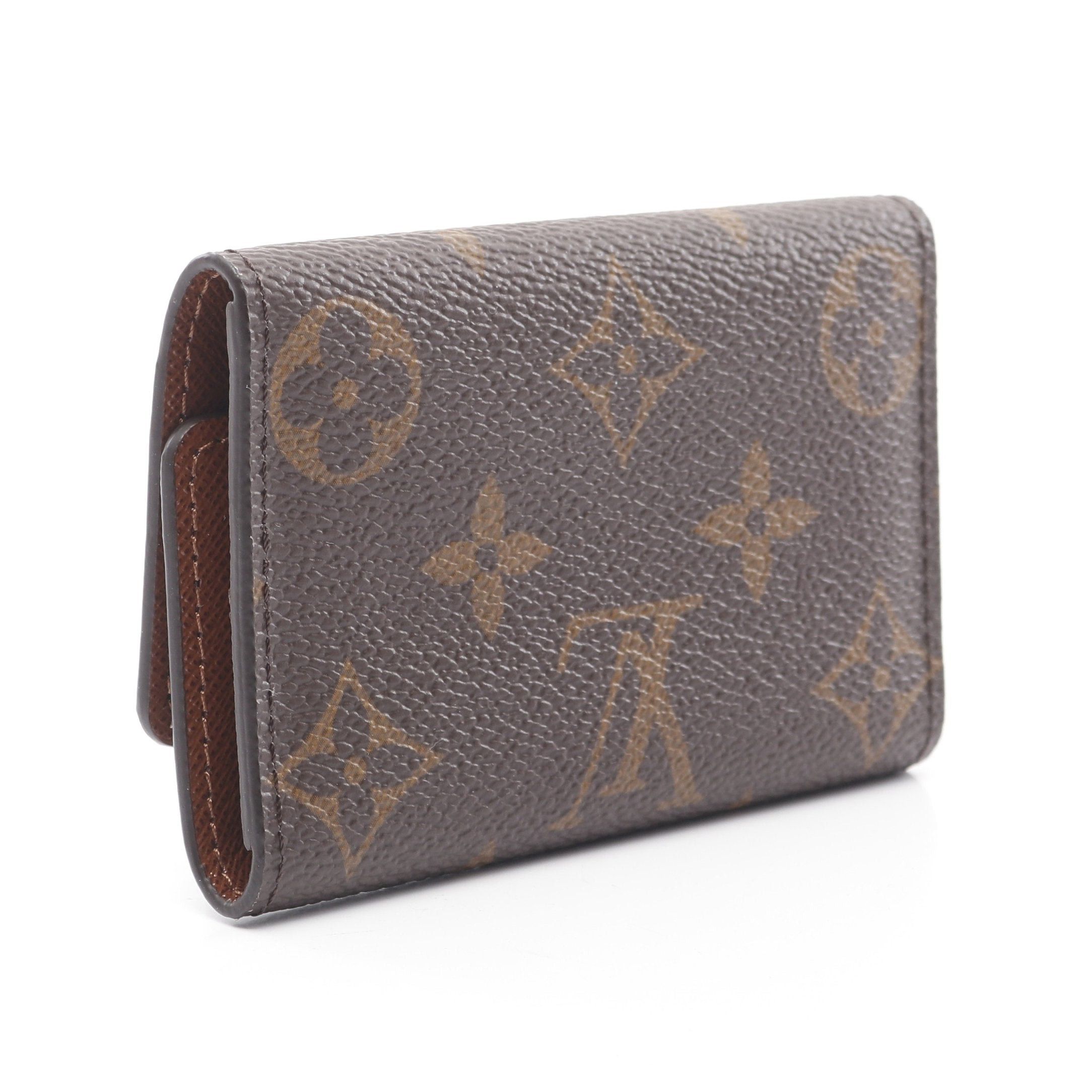 Louis Vuitton Louis Vuitton Multicle 6 Monogram Key Case Brown Size ONE SIZE - 2 Thumbnail