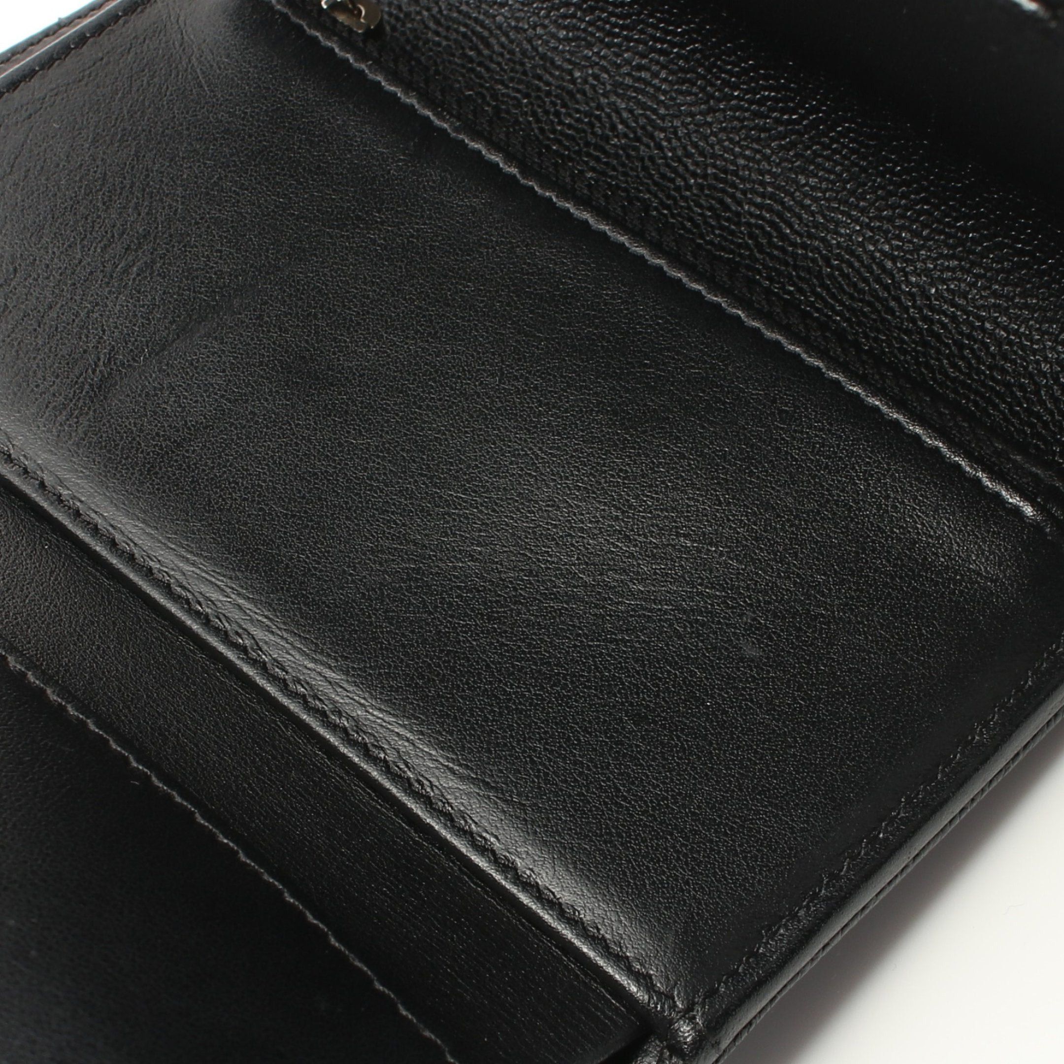 Chanel Chanel Trifold Wallet Caviar Skin Black Gold Hardware Size ONE SIZE - 7 Thumbnail
