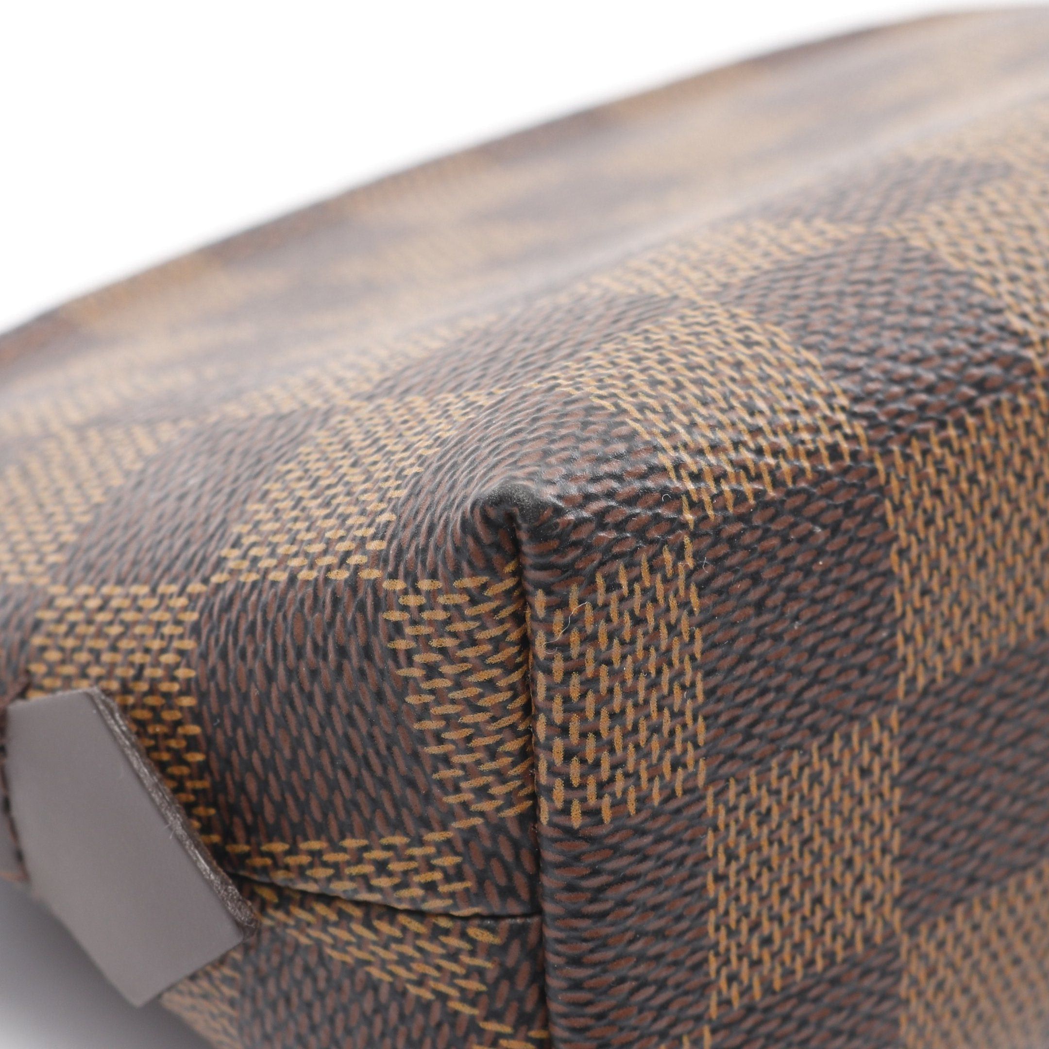 Louis Vuitton Louis Vuitton Pochette Cosmetics Damier Ebene Cosmetic Pouch Brown Size ONE SIZE - 6 Thumbnail