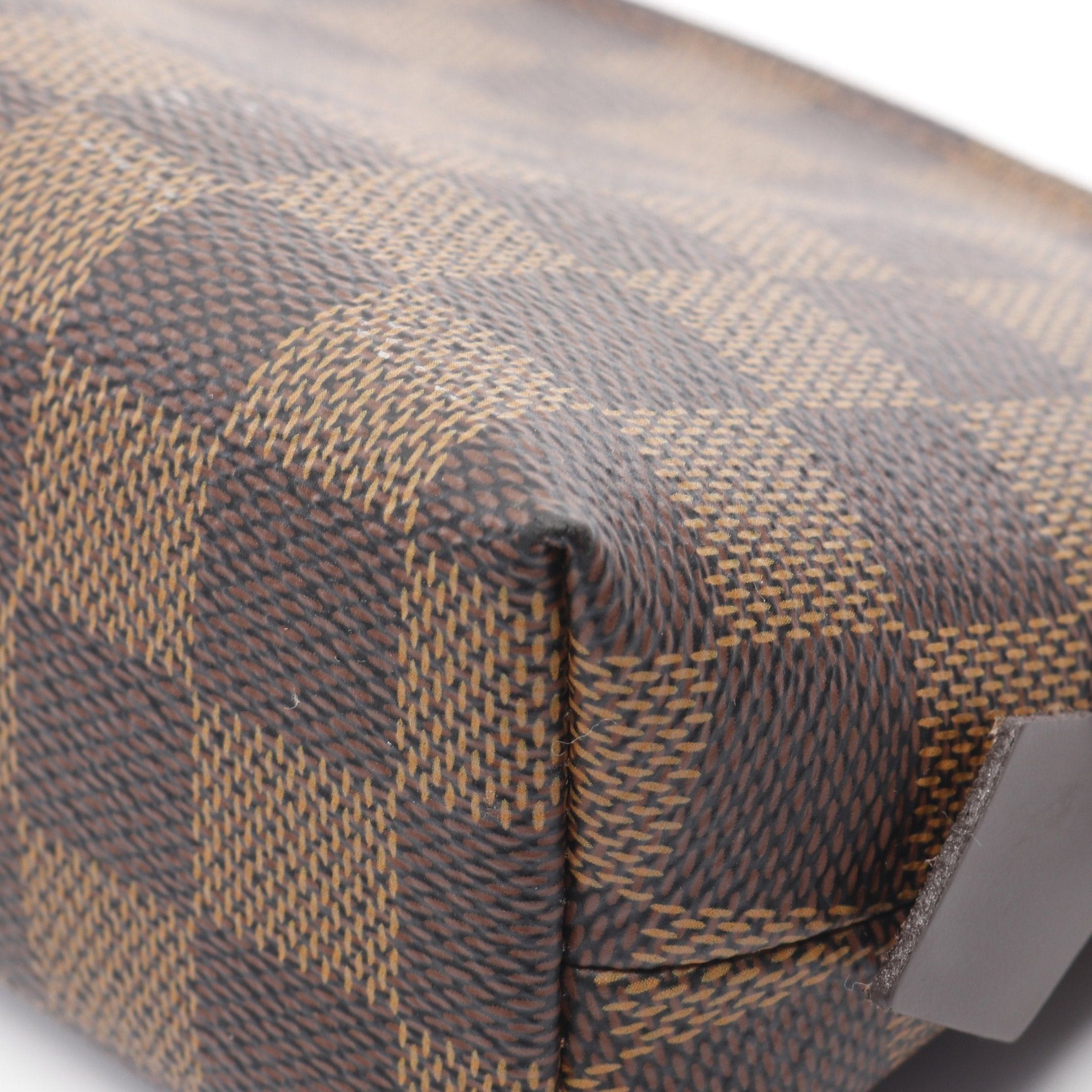 Louis Vuitton Louis Vuitton Pochette Cosmetics Damier Ebene Cosmetic Pouch Brown Size ONE SIZE - 7 Thumbnail