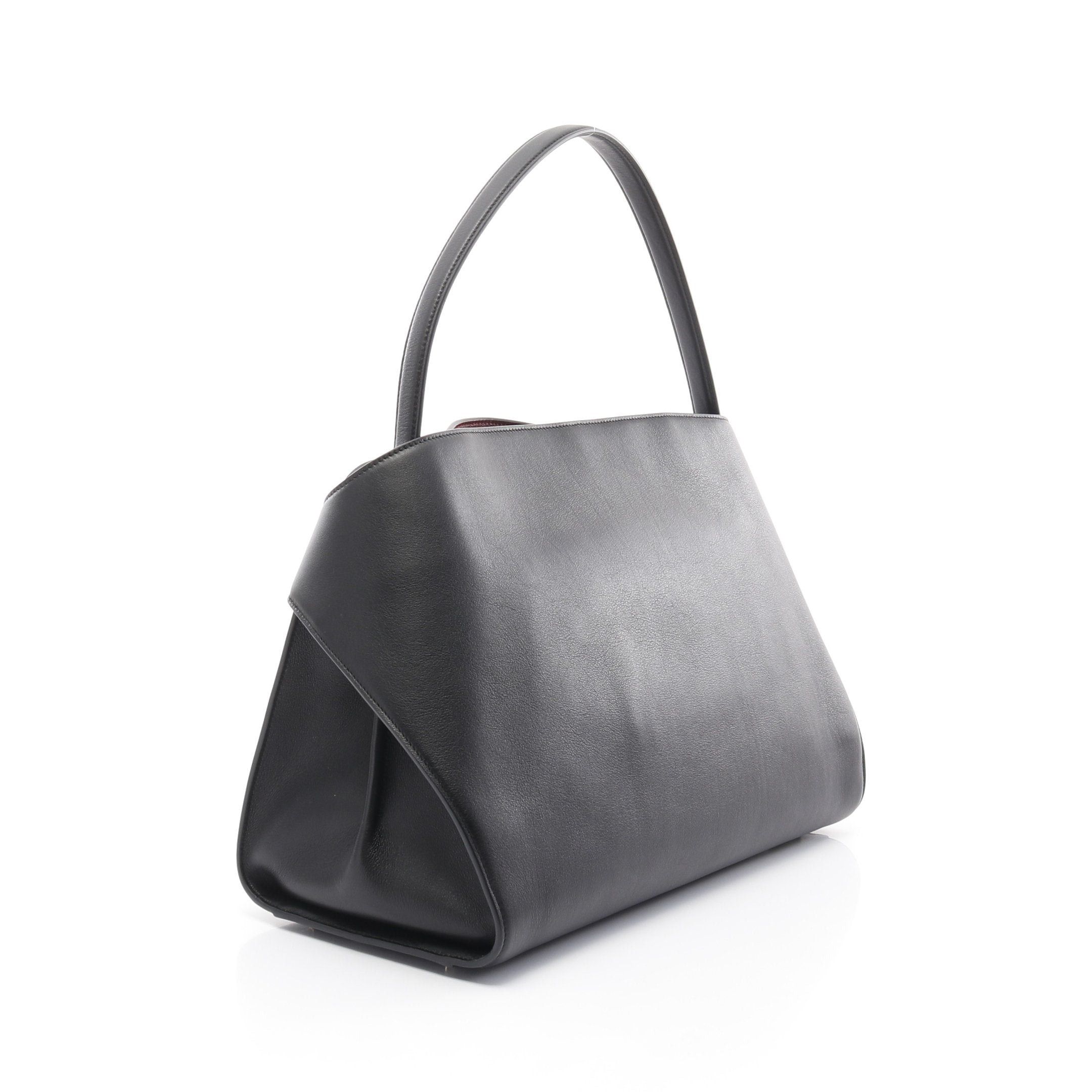 Salvatore Ferragamo Salvatore Ferragamo Hug Gancini One Shoulder Bag Leather Black Size ONE SIZE - 2 Thumbnail