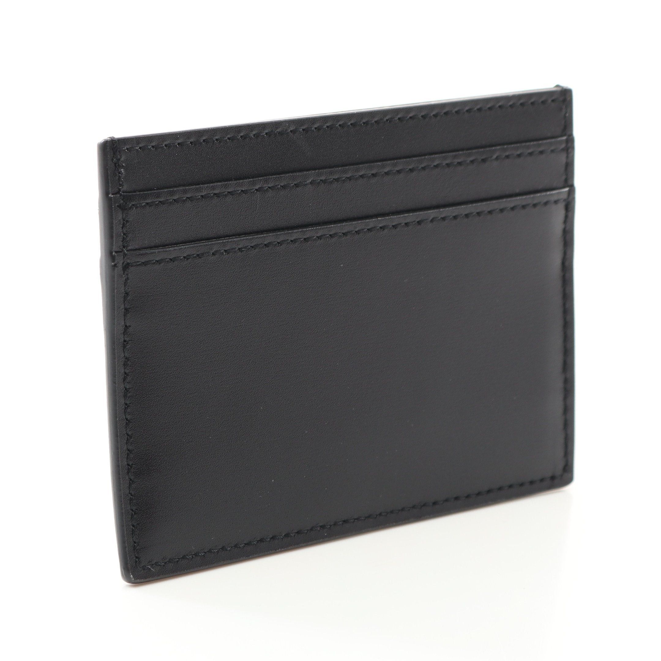 Yves Saint Laurent Yves Saint Laurent Cassandra Card Holder Case Leather Black Size ONE SIZE - 2 Thumbnail