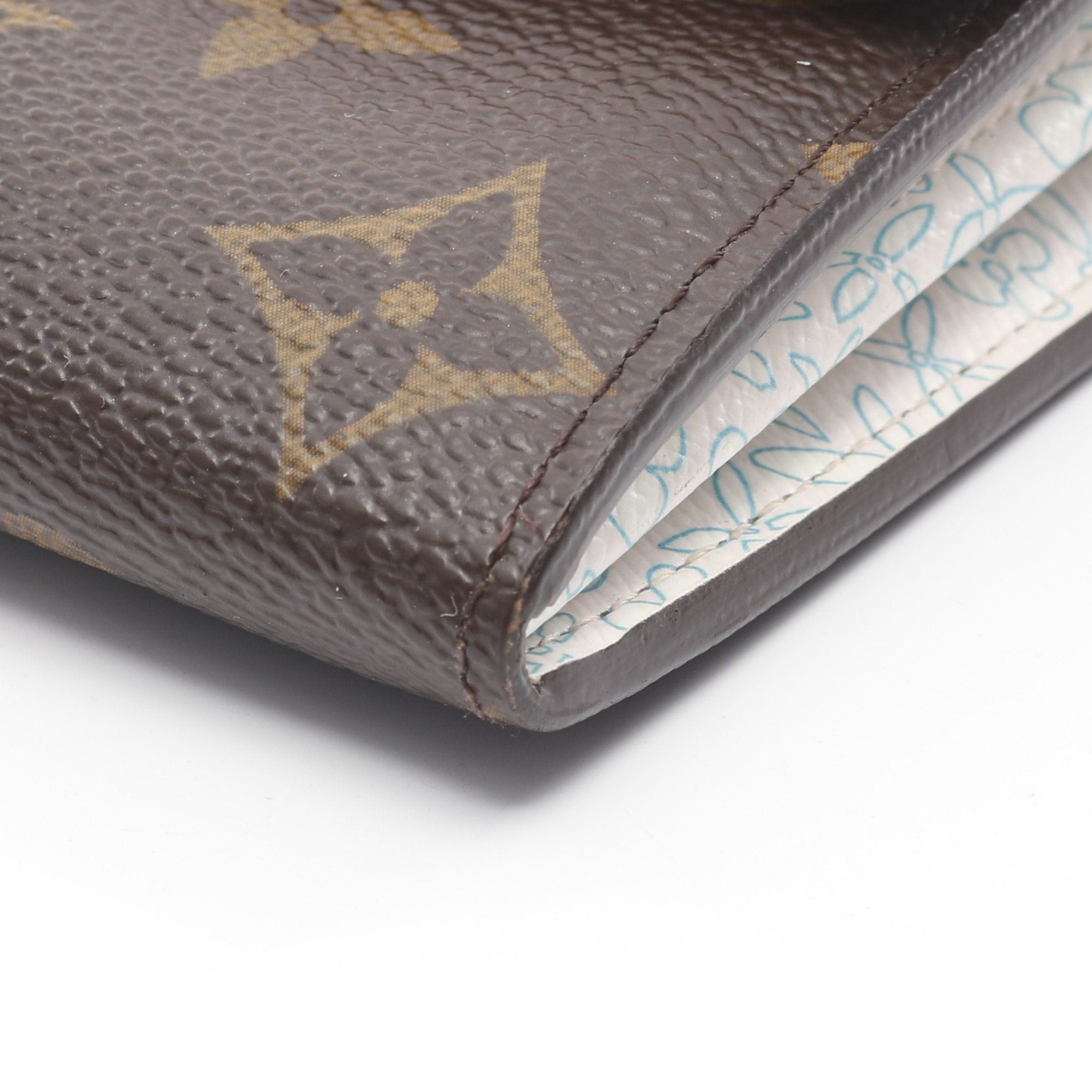 Louis Vuitton Louis Vuitton Portefeuil Sara Monogram Fleuri Rose Bi-Fold Long Wallet Brown Size ONE SIZE - 10 Thumbnail