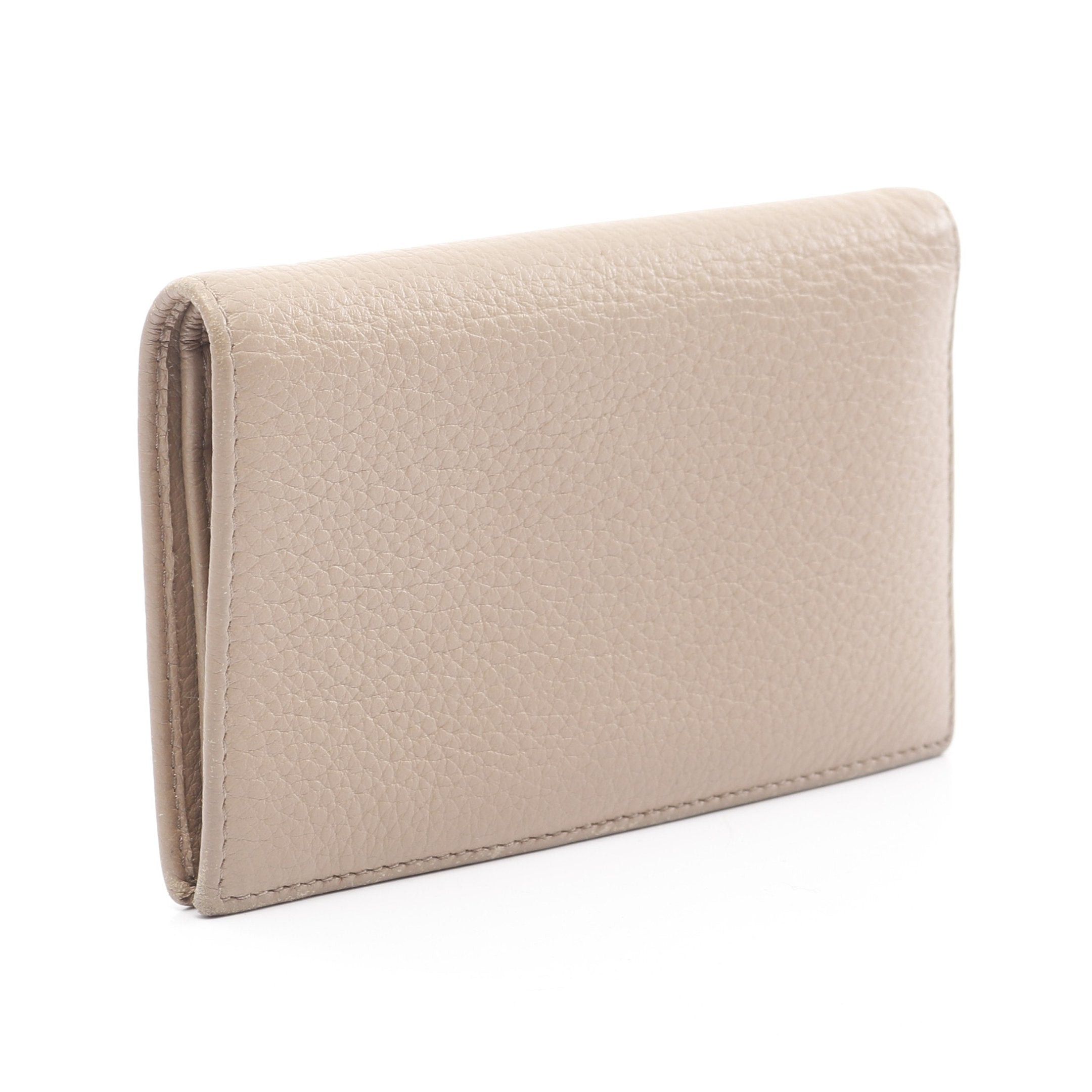 Prada Prada Vitello Grain Card Case Leather Beige Size ONE SIZE - 2 Thumbnail