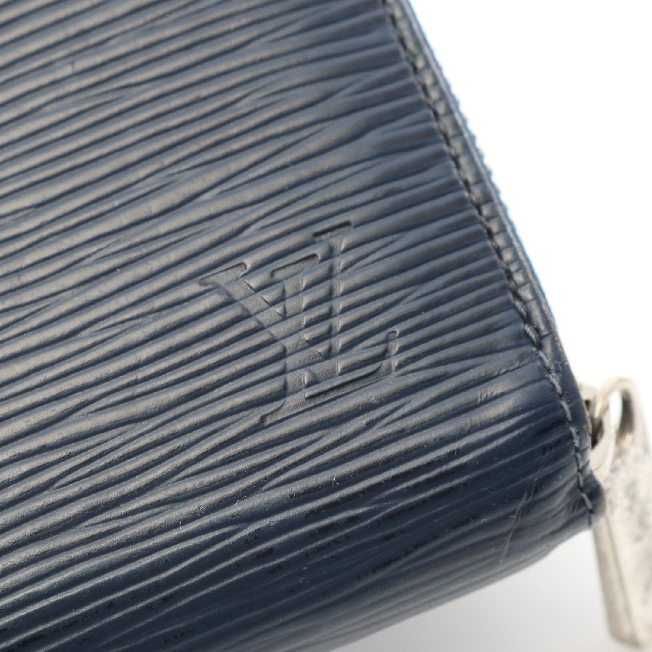 Louis Vuitton Louis Vuitton Zippy Wallet Epi Andigo Blue Round Zipper Long Leather Navy Size ONE SIZE - 12 Thumbnail