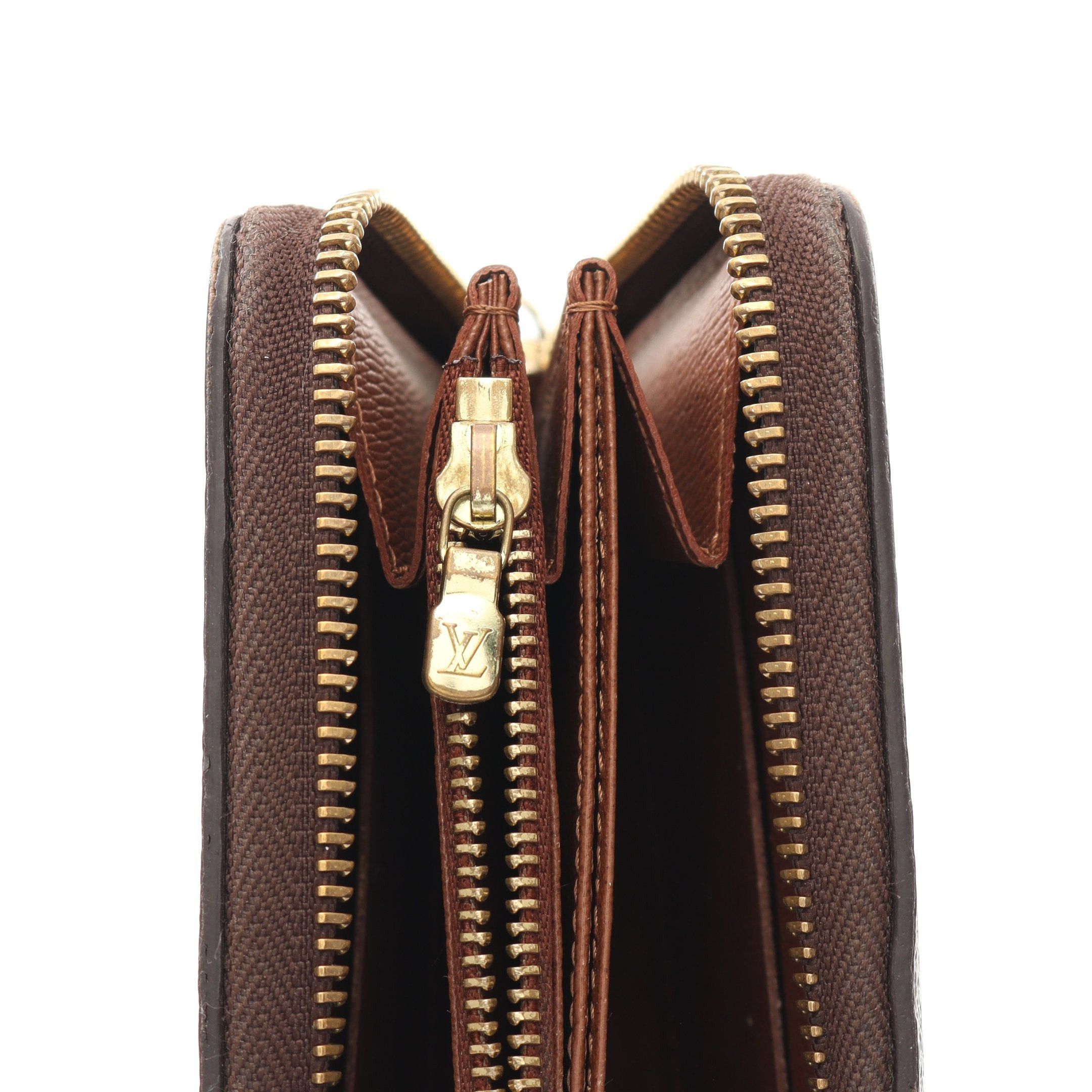 Louis Vuitton Louis Vuitton Zippy Wallet Monogram Round Zipper Long Brown Size ONE SIZE - 10 Thumbnail