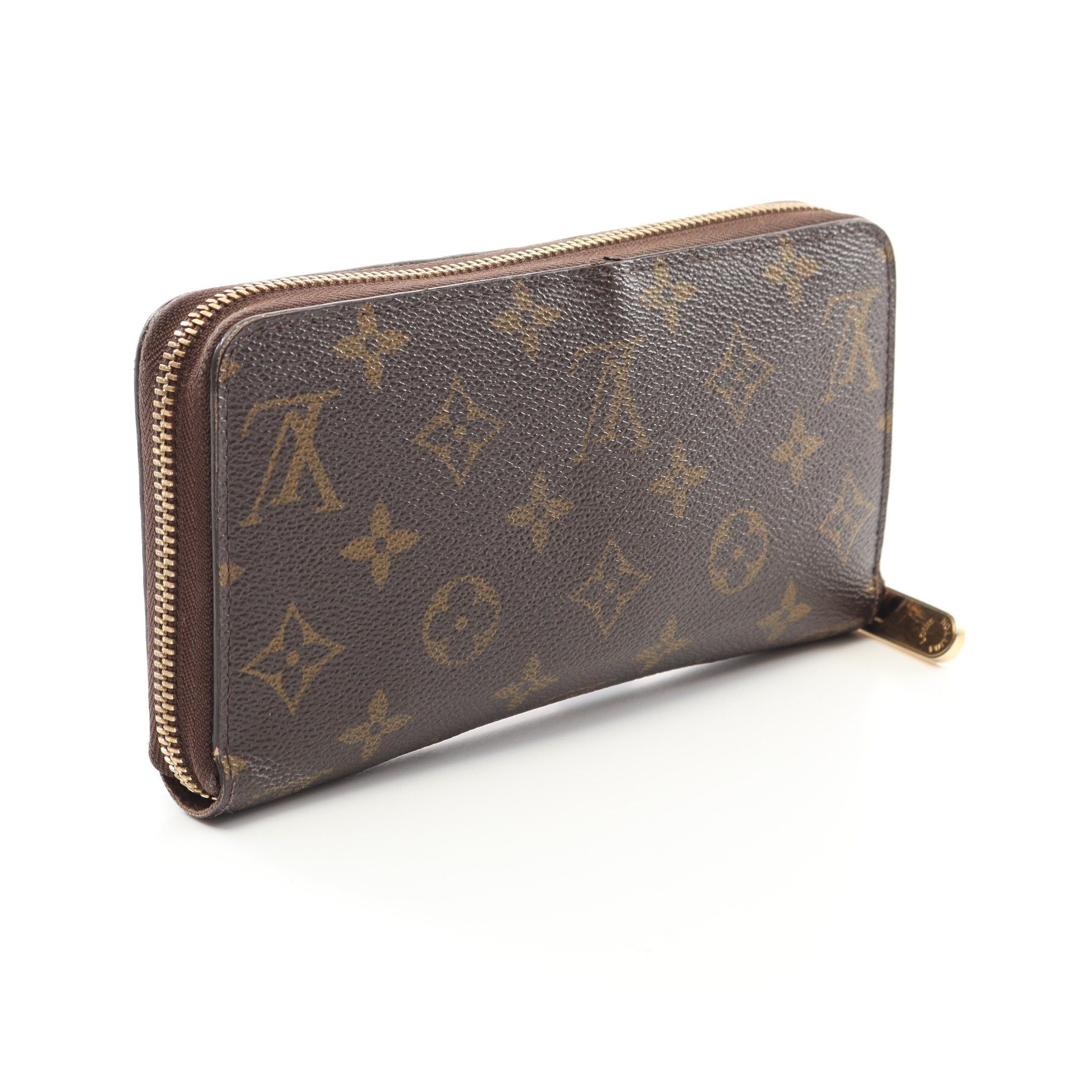 Louis Vuitton Louis Vuitton Zippy Wallet Monogram Round Zipper Long Brown Size ONE SIZE - 2 Thumbnail