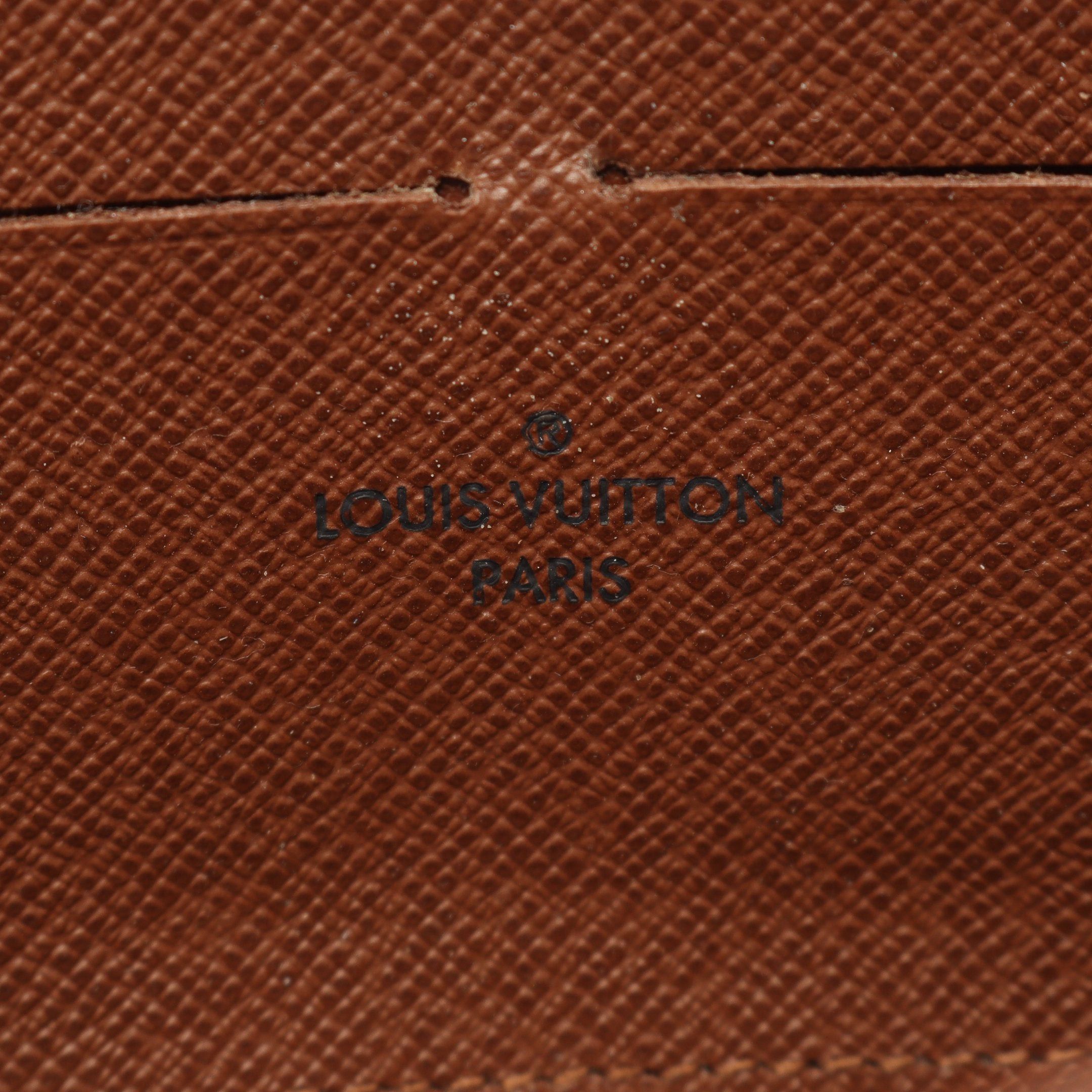 Louis Vuitton Louis Vuitton Zippy Wallet Monogram Round Zipper Long Brown Size ONE SIZE - 4 Thumbnail